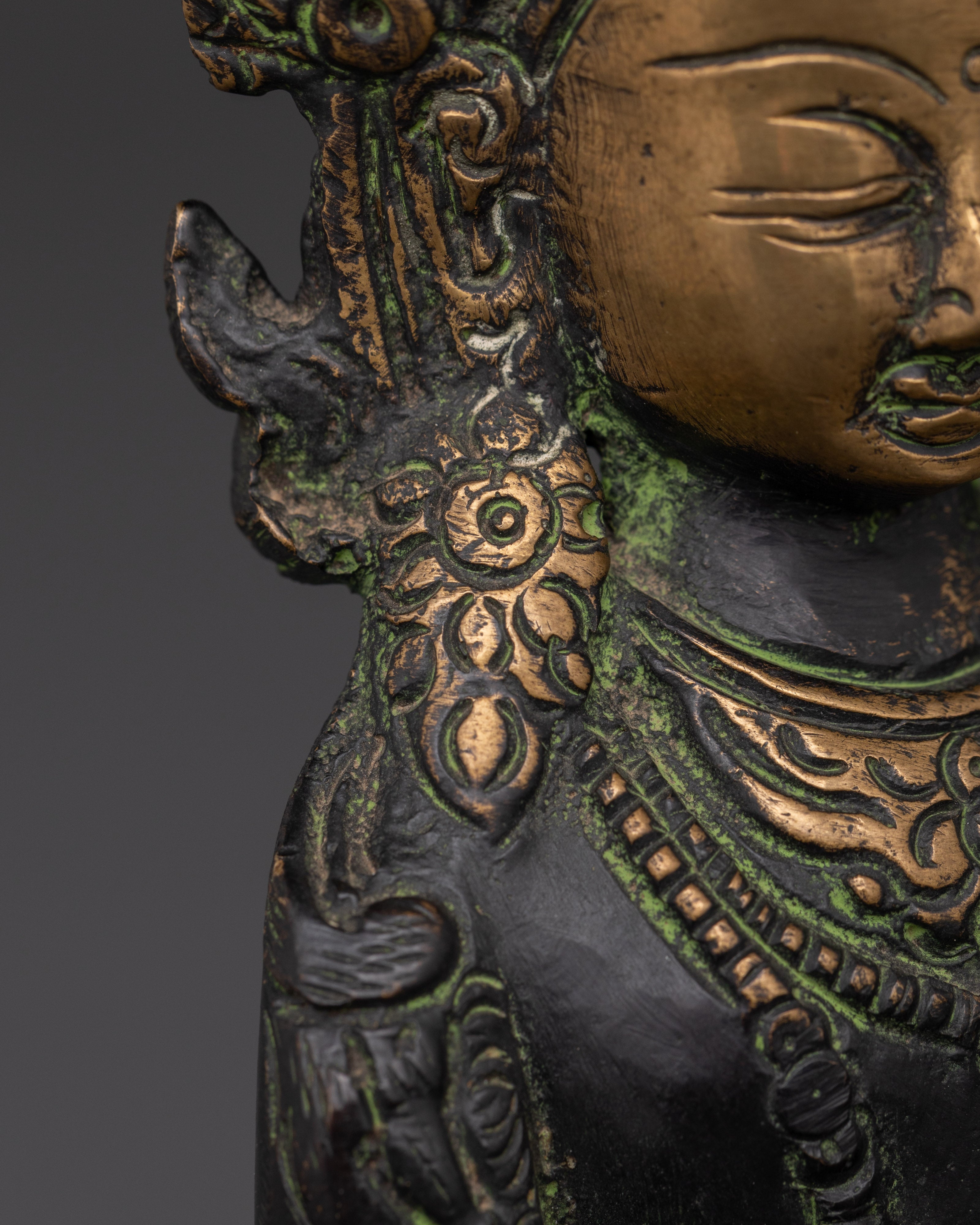 Buddhist Vajrasattva Sculpture | Purification Ritual Statue