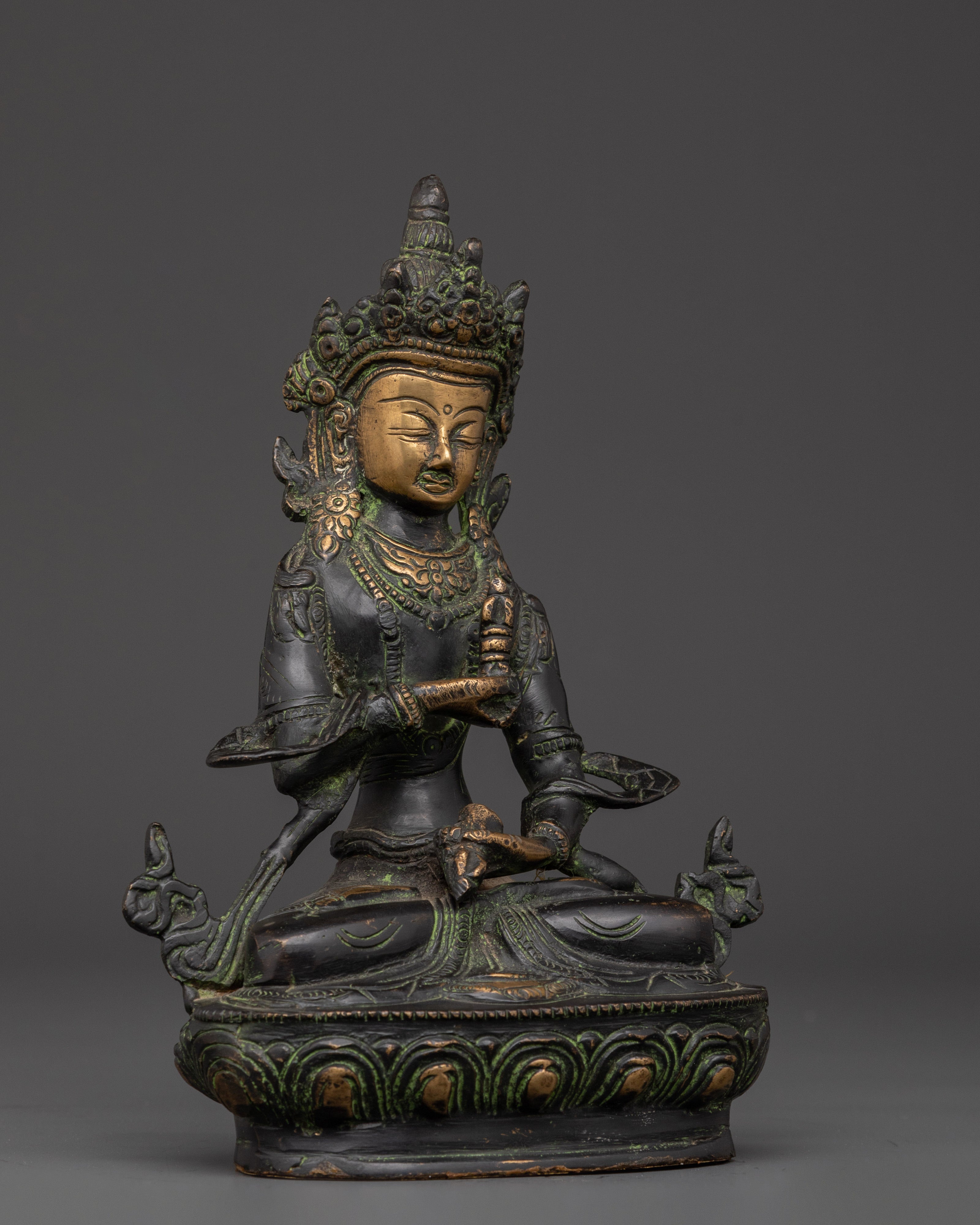 Buddhist Vajrasattva Sculpture | Purification Ritual Statue