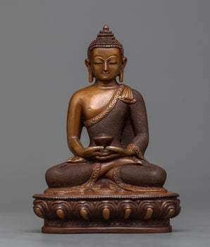 amitabha-buddha-copper sculpture
