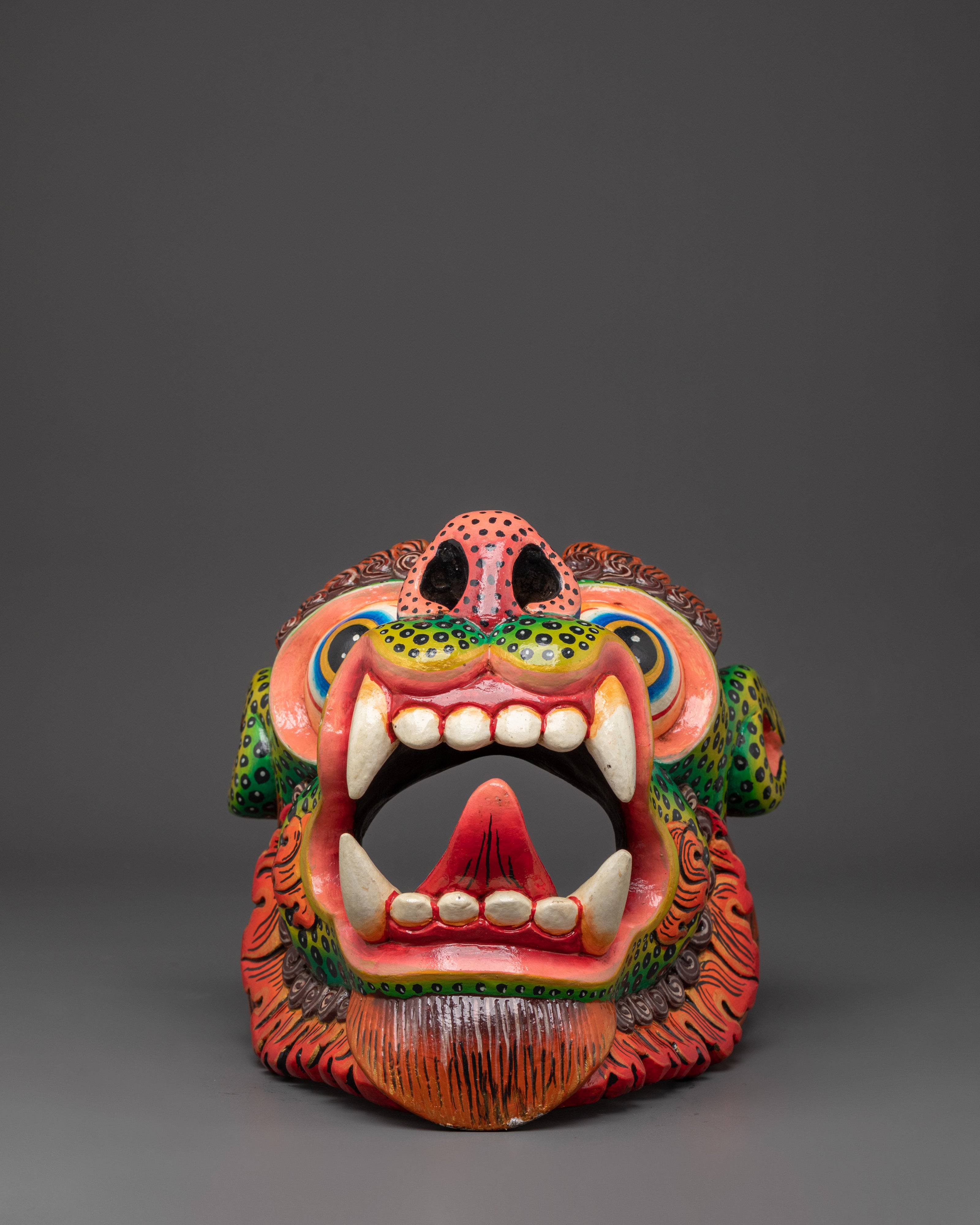 Tibetan Wall Mask | Sacred Space Decor