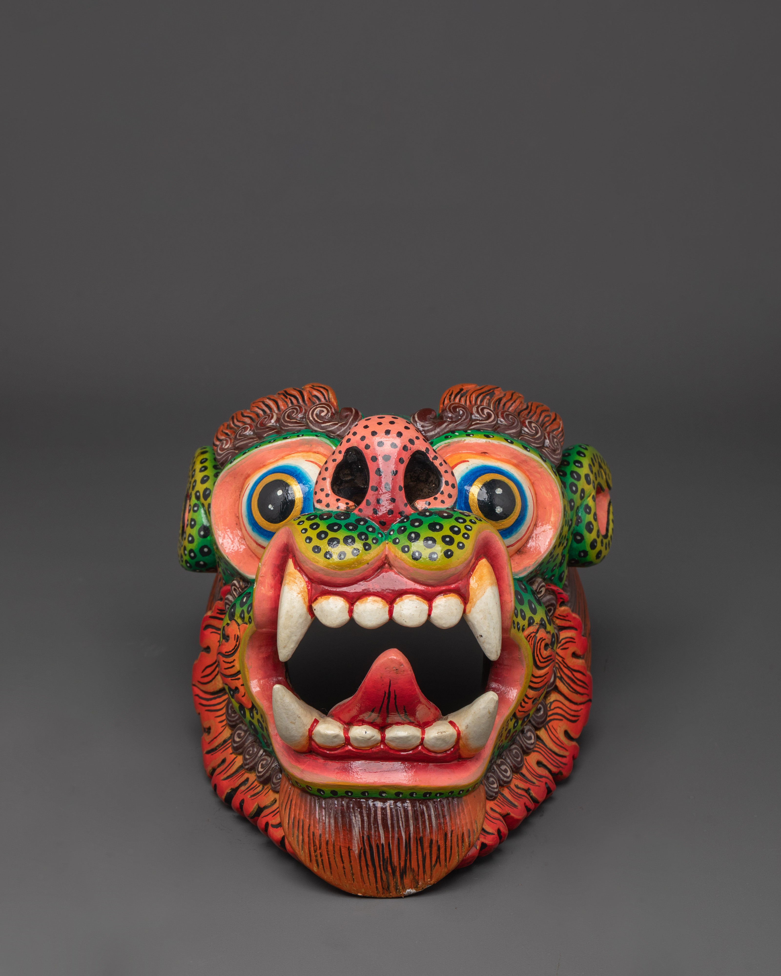 Tibetan Wall Mask | Sacred Space Decor