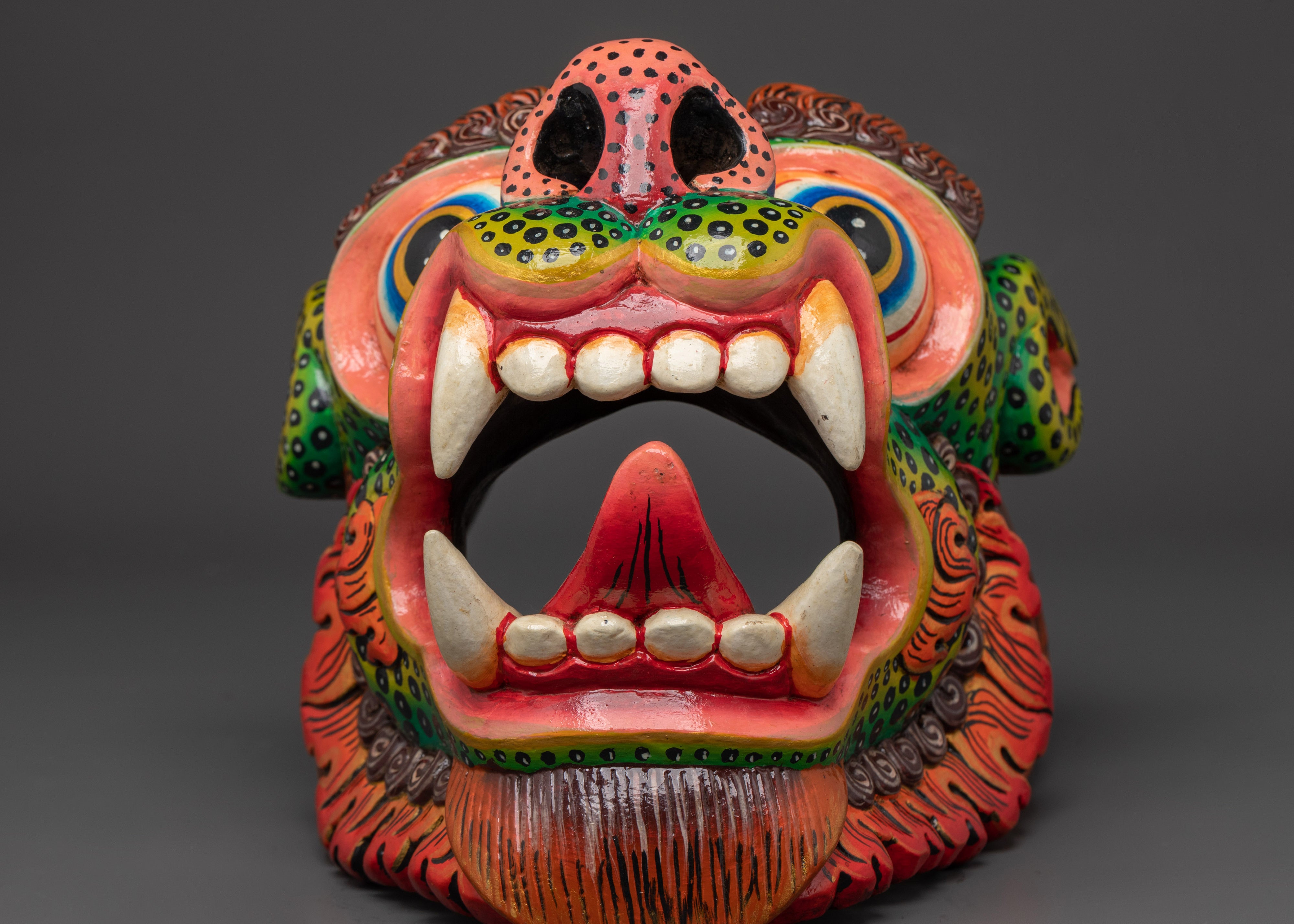 Tibetan Wall Mask | Sacred Space Decor
