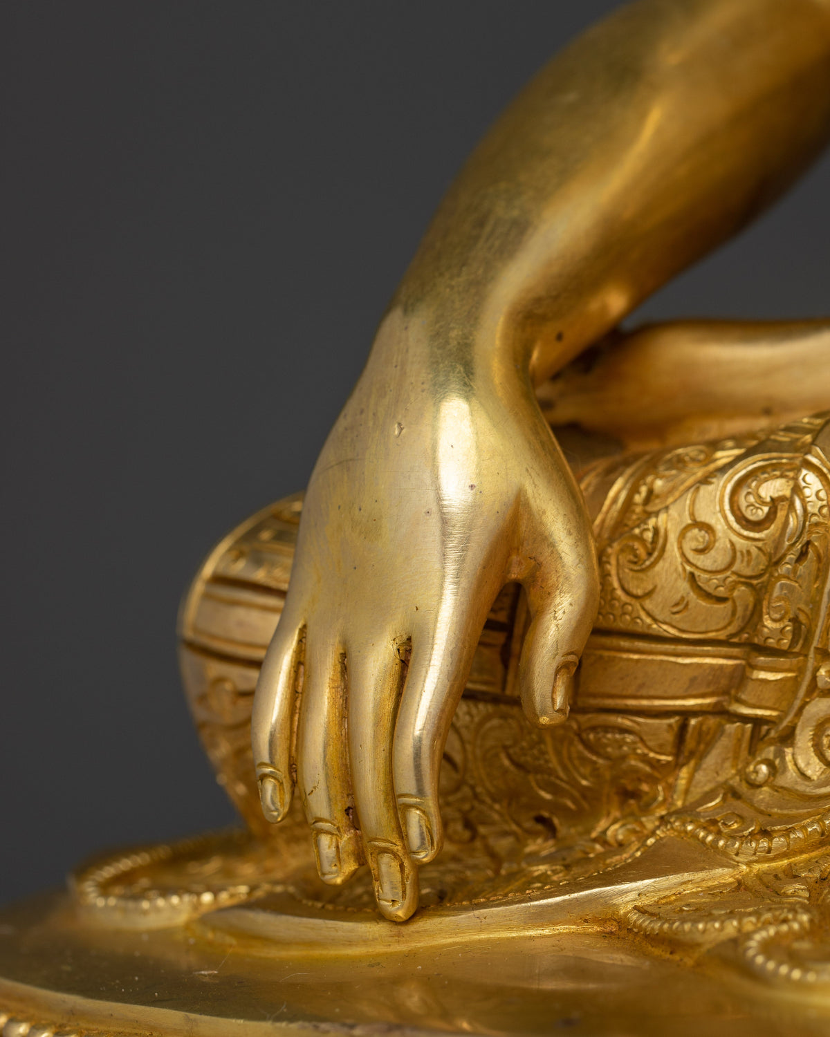 Tibetan Dharma Teacher Shakyamuni Buddha Statue | Enlightened Buddha