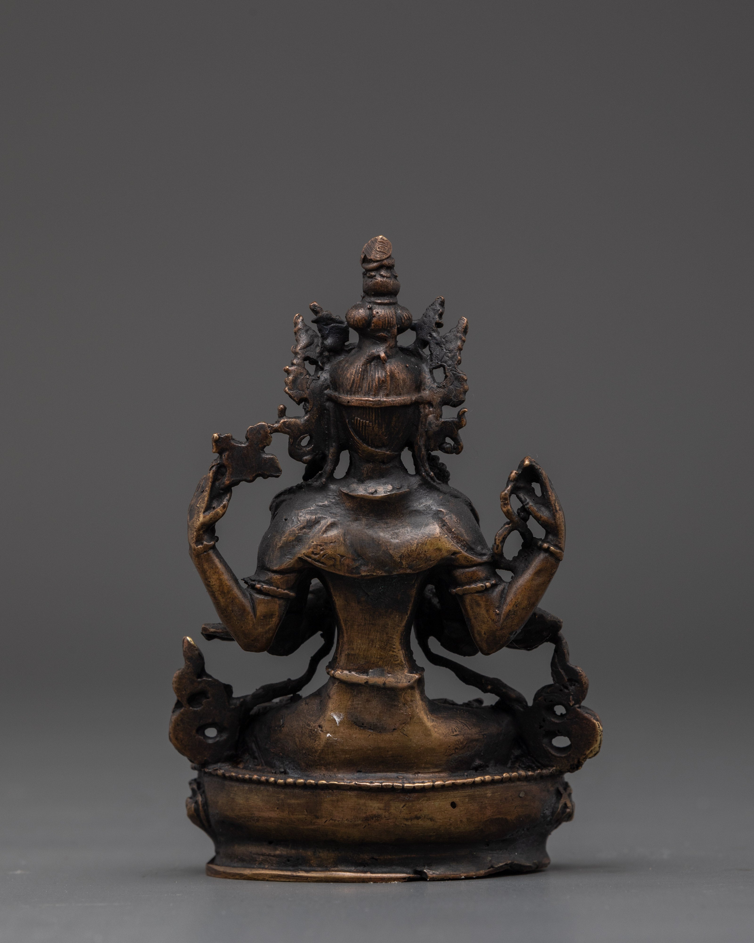 Chenrezig Bodhisattva | Sculpture for Altar & Meditation