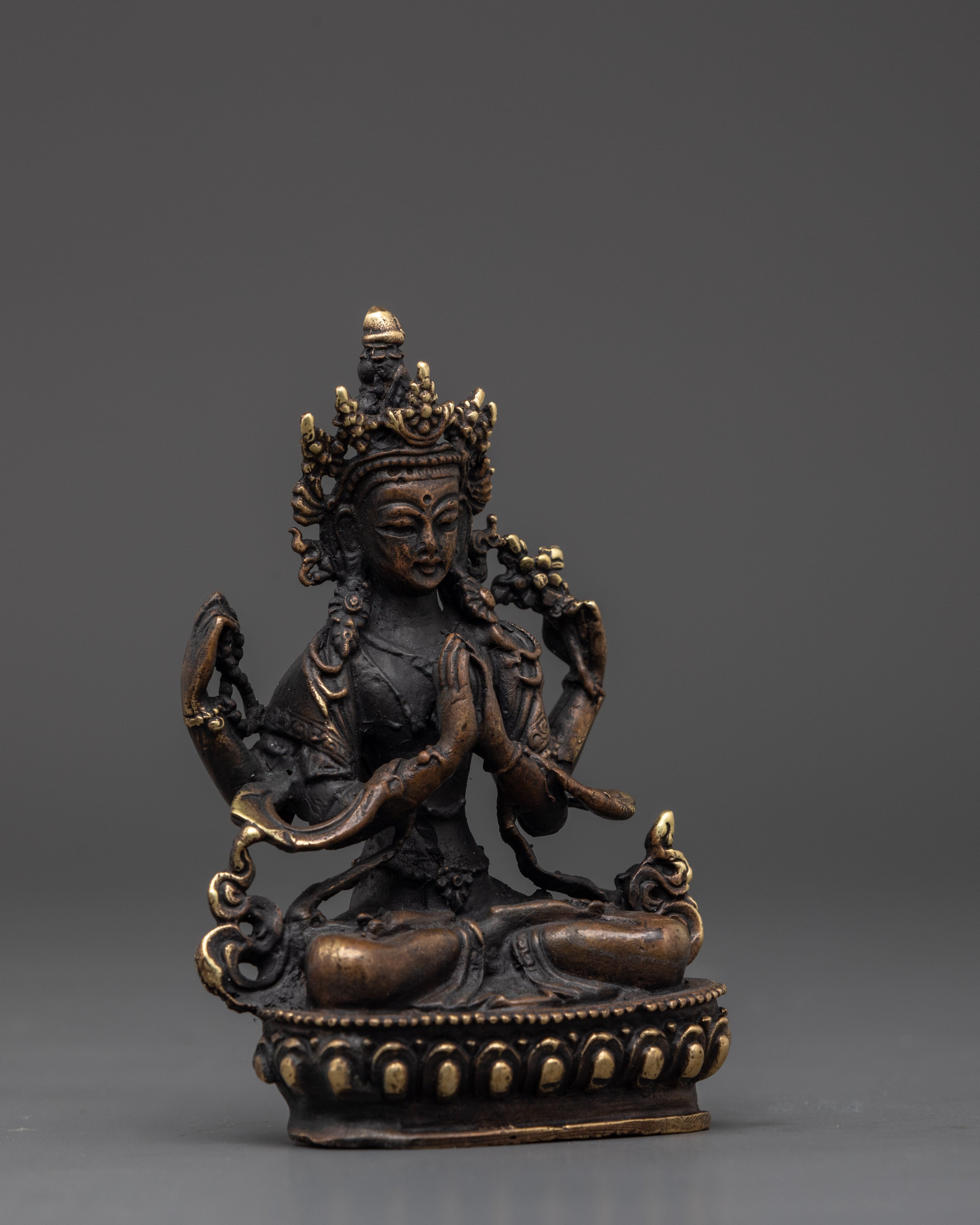 Chenrezig Bodhisattva | Sculpture for Altar & Meditation