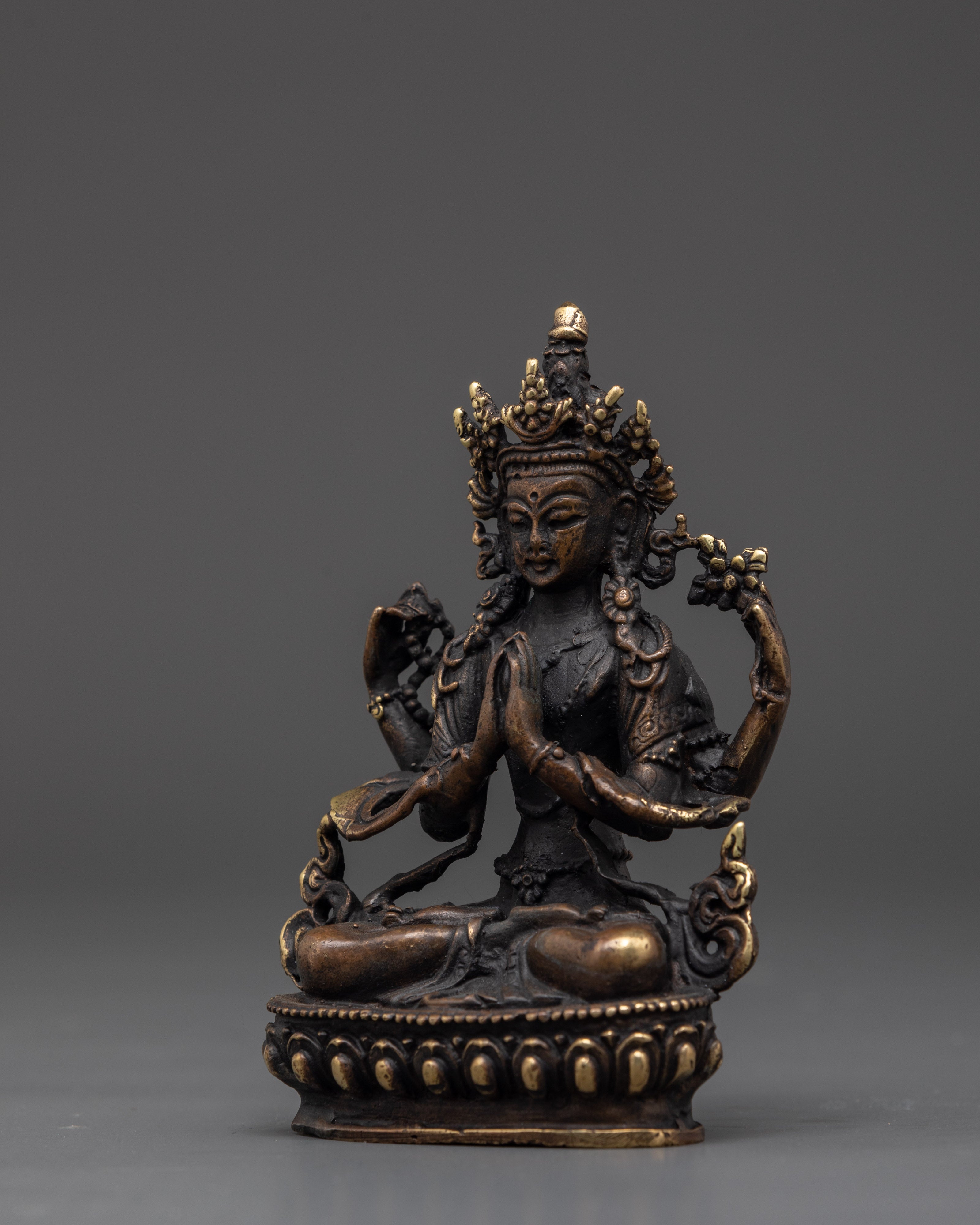 Chenrezig Bodhisattva | Sculpture for Altar & Meditation