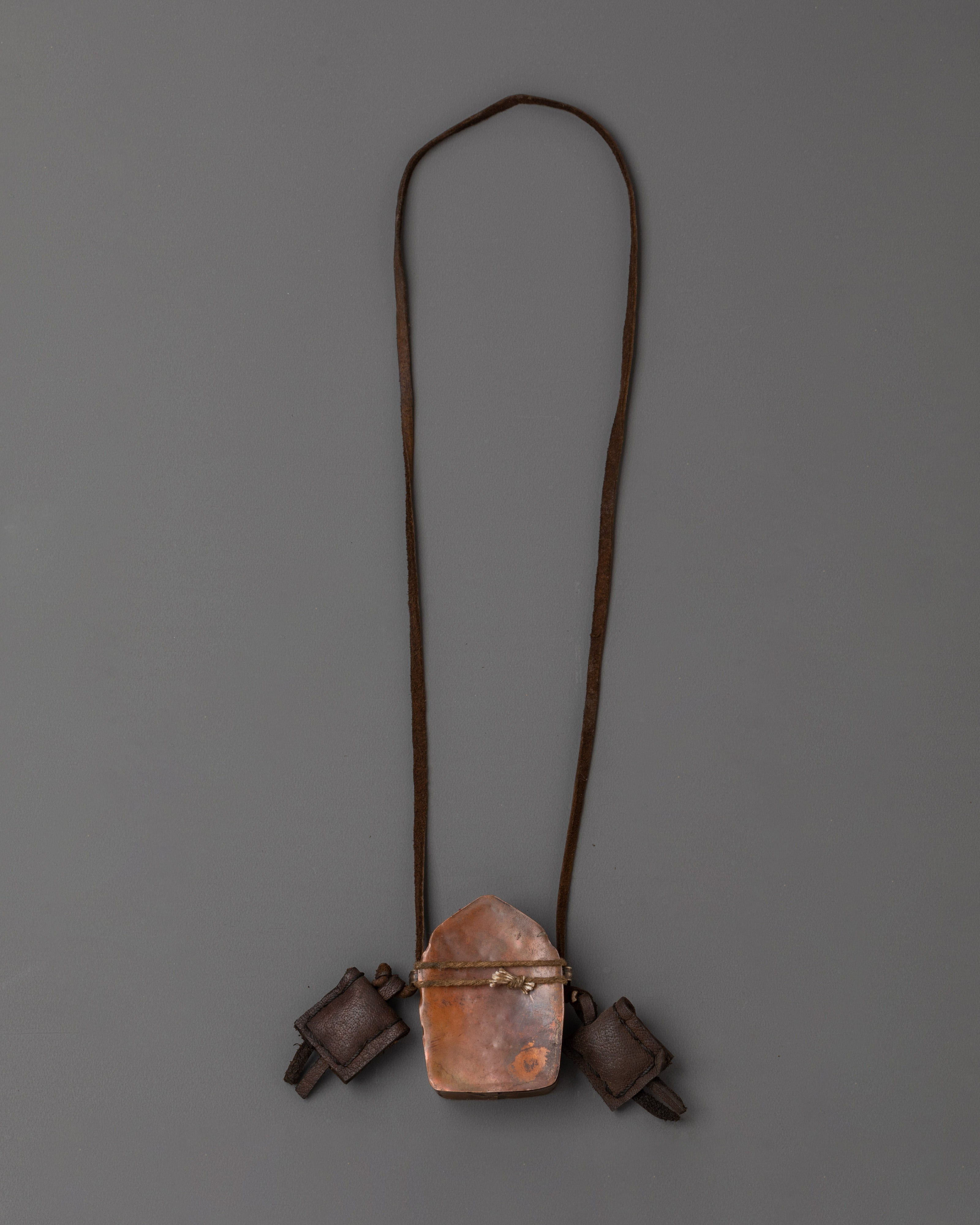 Ghau Box Locket With a Deity | Spiritual Amulet for Meditation
