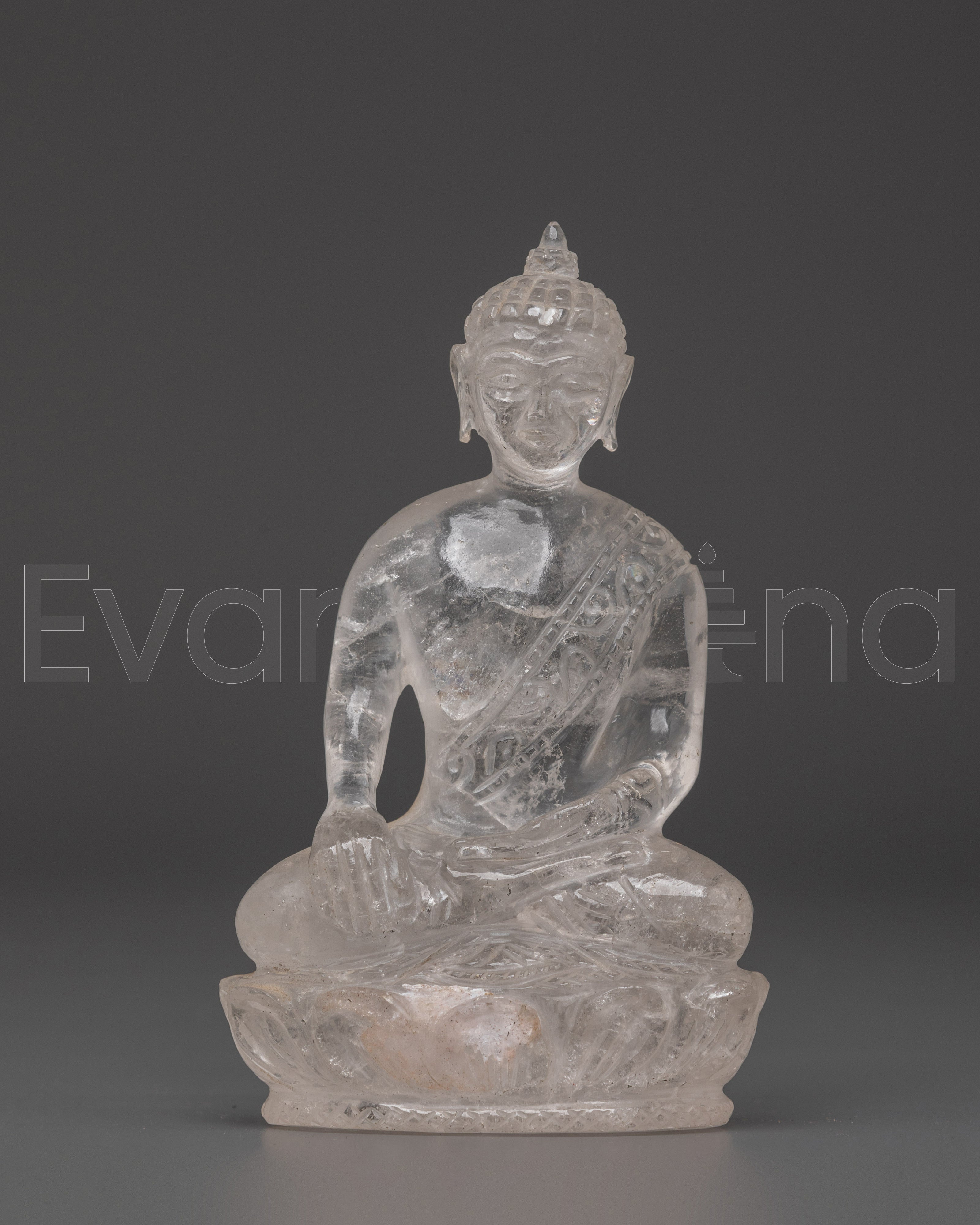  Crystal Shakyamuni Buddha Statue 