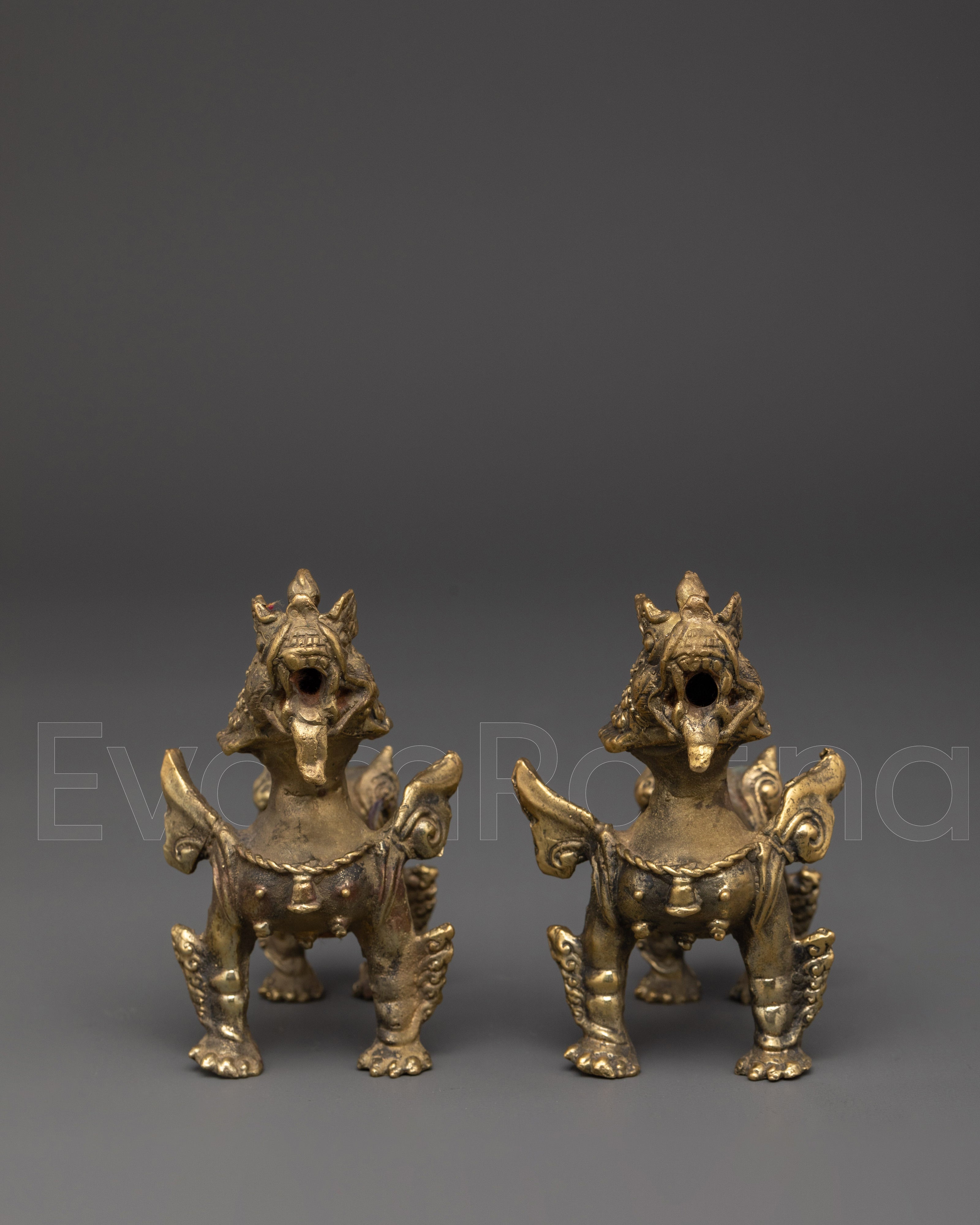  Brass Lion Set 