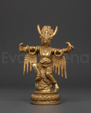 Garuda Brass Statue 