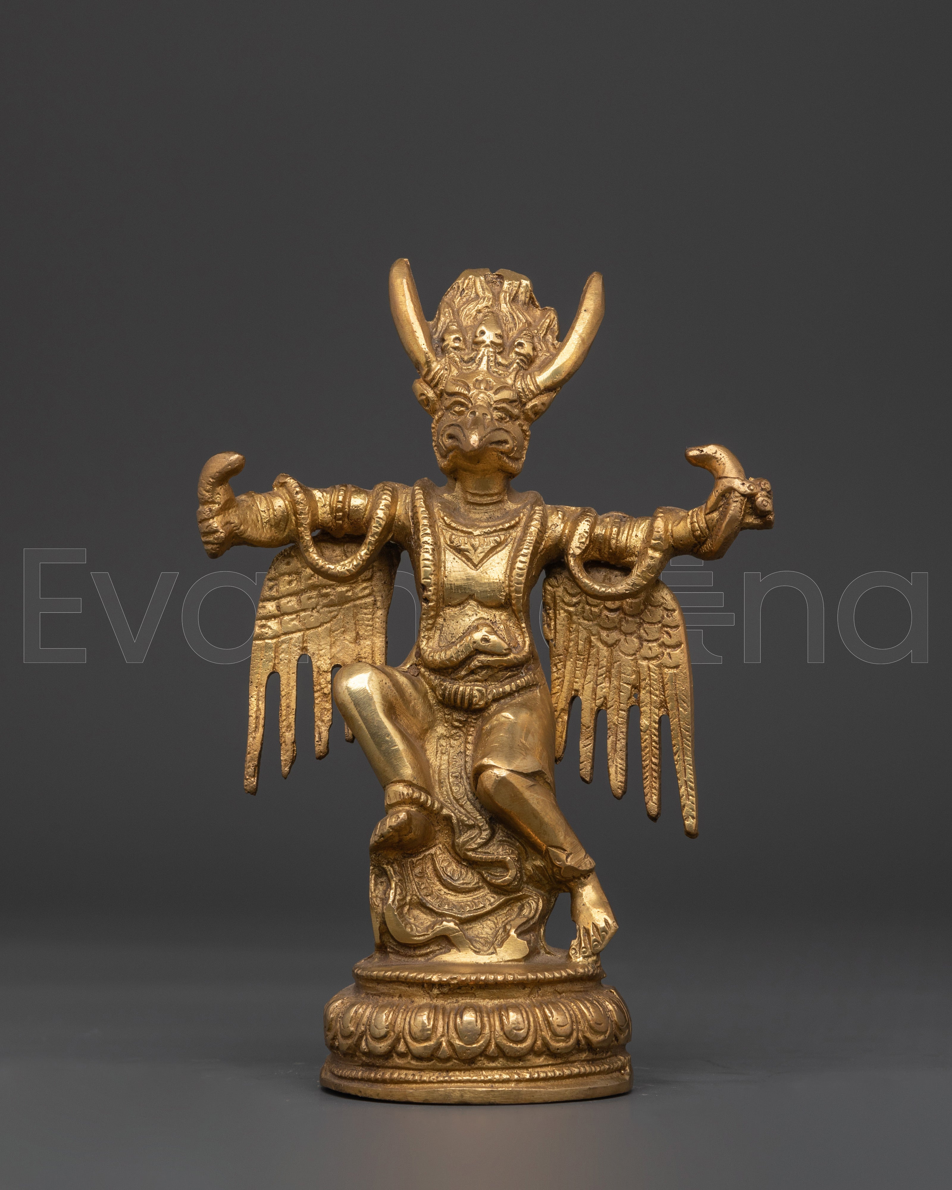 Garuda Brass Statue 