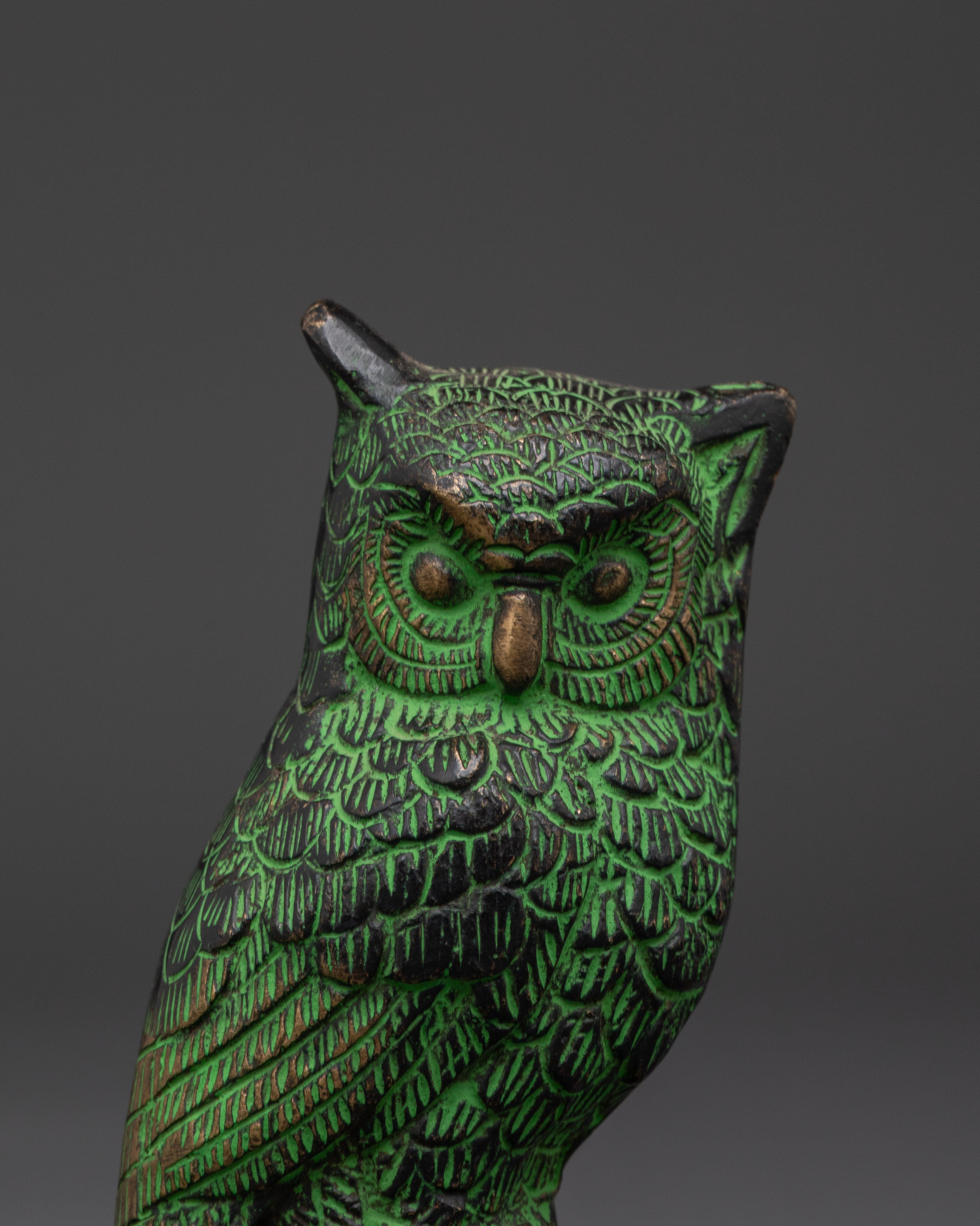 Owl Sculpture for Decor | Symbol of Wisdom