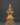 Tibetan Buddhist Stupa Sculpture | Gold Plated Copper Chorten