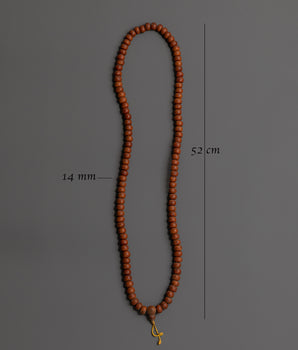 Handcrafted Tibetan Buddhist Prayer Mala | 108 Beads for Meditation
