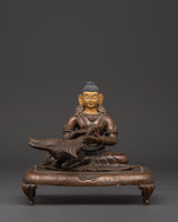 Handcrafted Oxidized Copper Siddhartha Gautam Statue