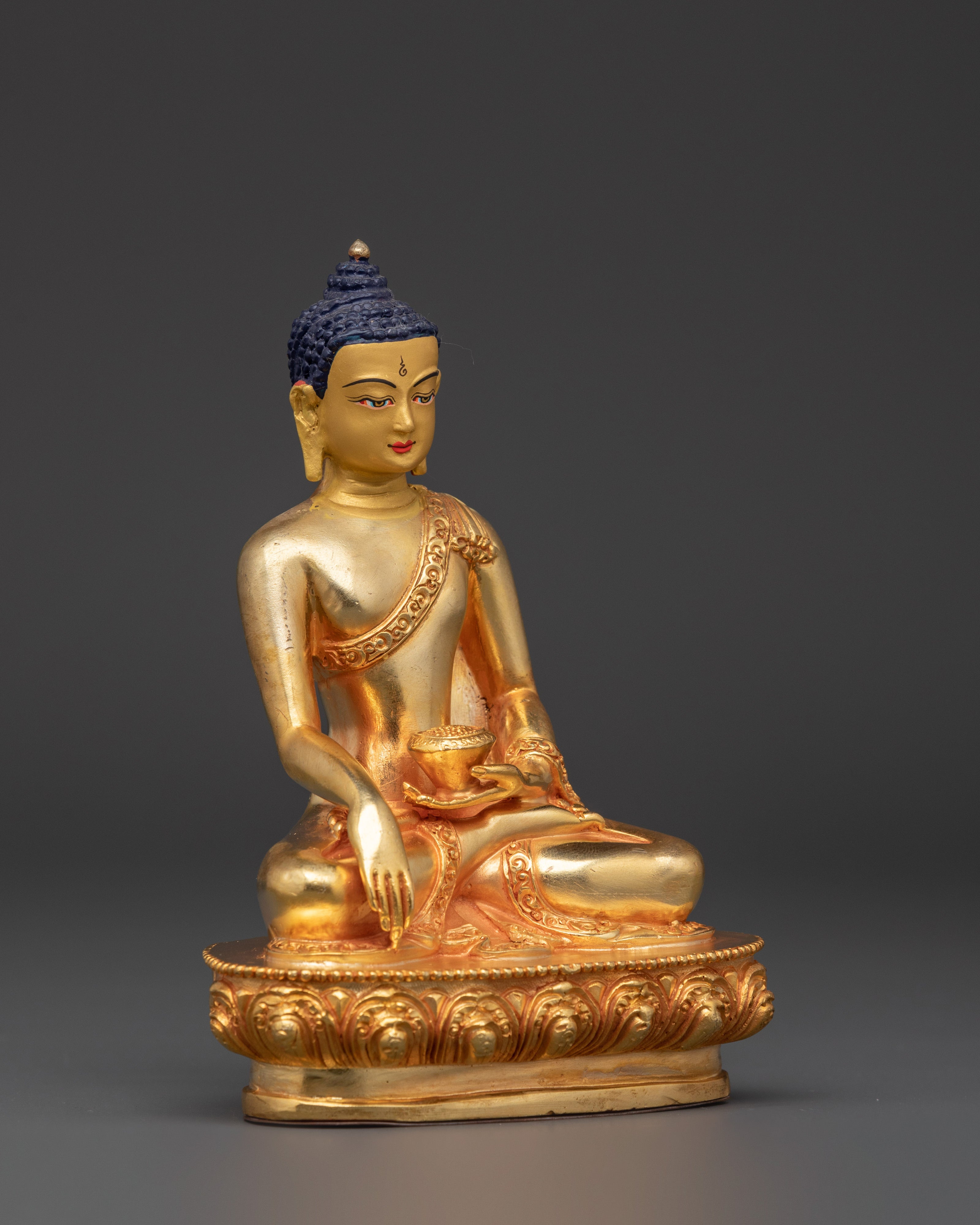 Shakyamuni buddha Mindfulness statue | Copper Buddha