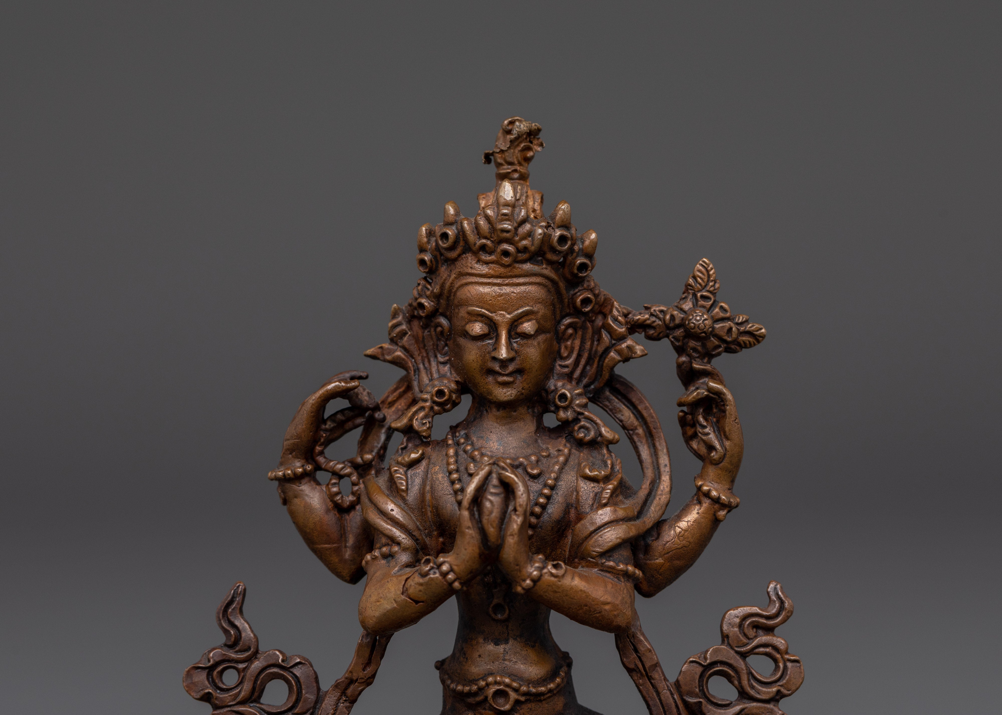 Chenresig Compassionate Bodhisattva | Tibetan Buddhism Shrine Decor