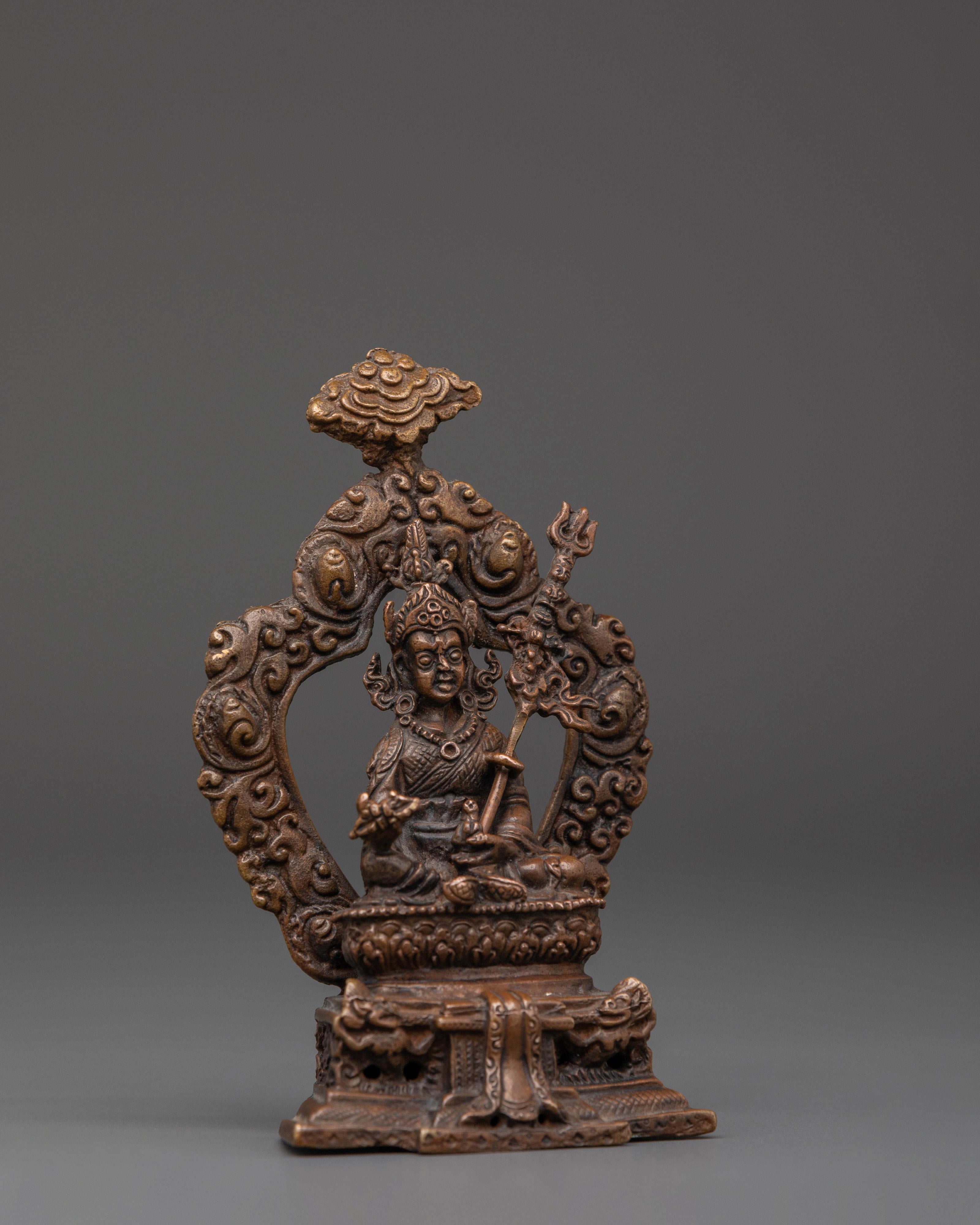 Padmasambhava Handmade statue |  Statue in Oxidized Copper