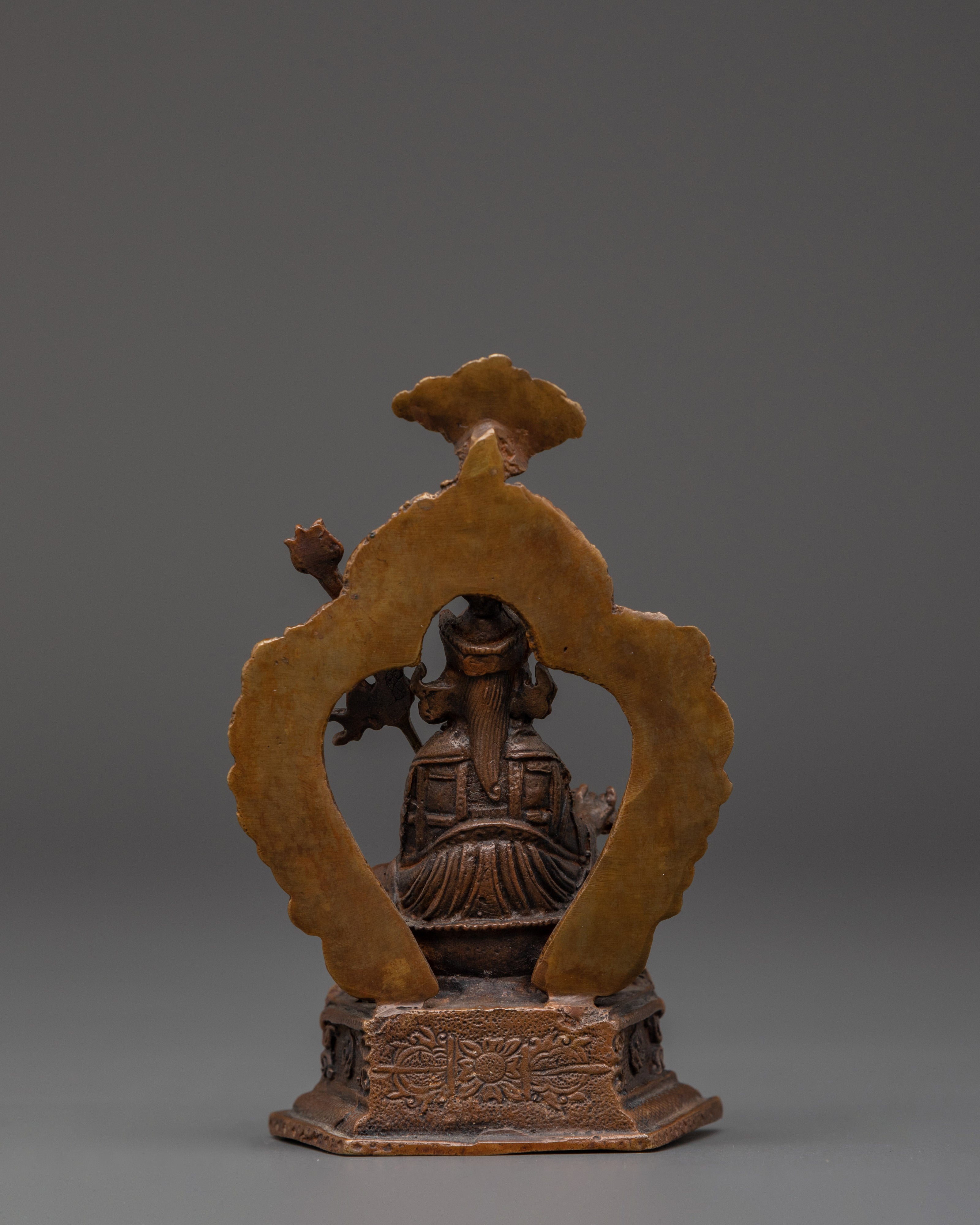 Padmasambhava Handmade statue |  Statue in Oxidized Copper