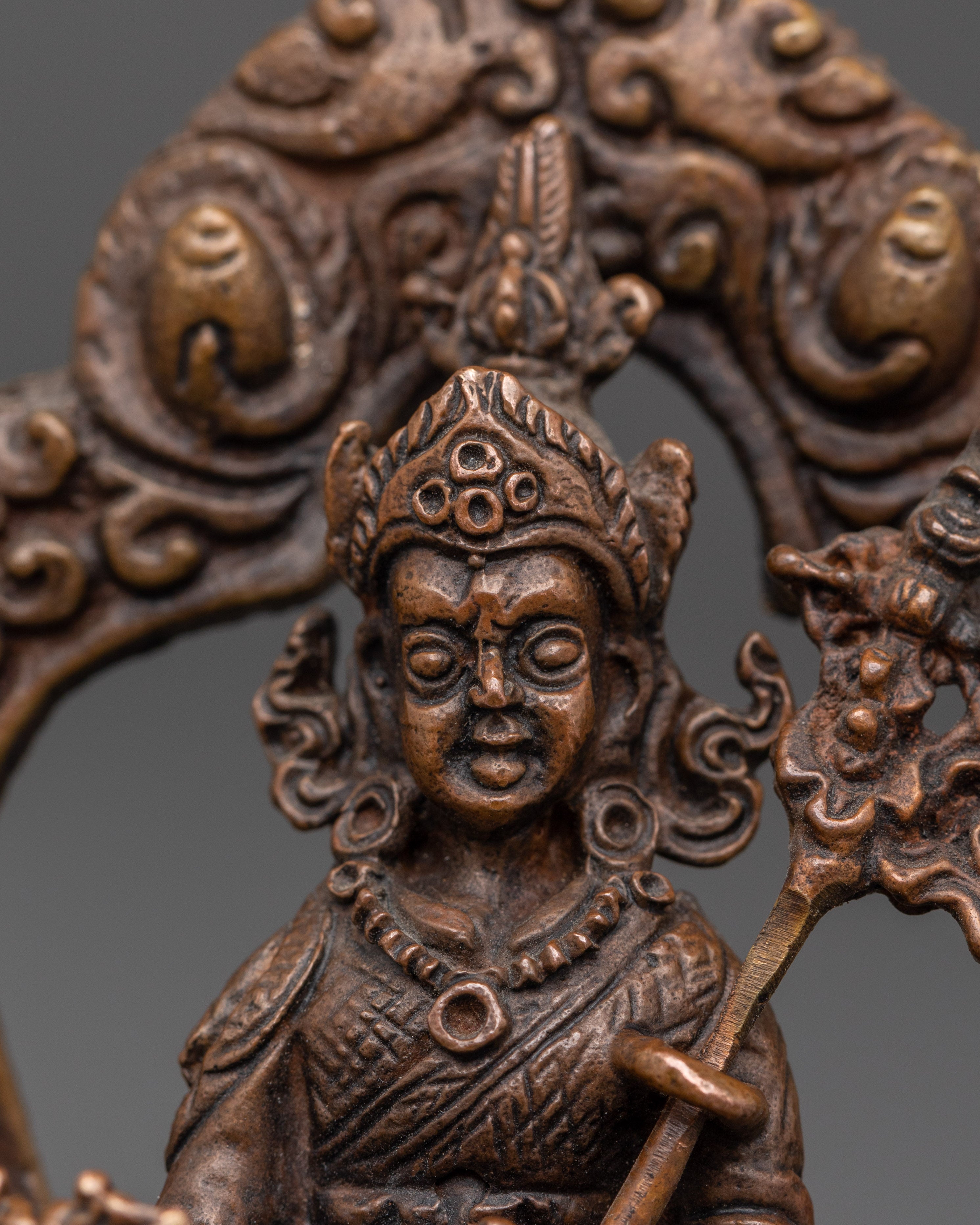 Padmasambhava Handmade statue |  Statue in Oxidized Copper