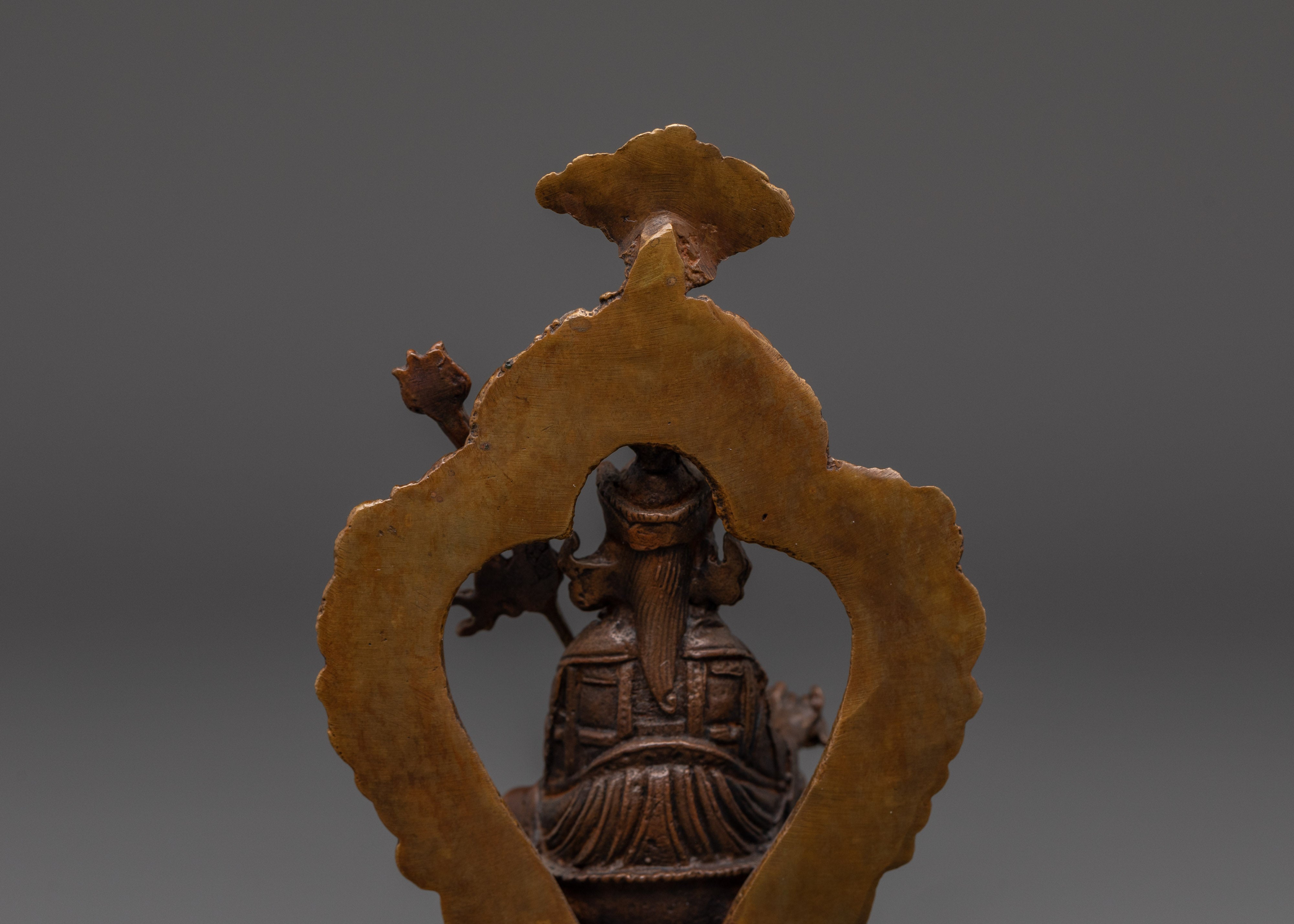 Padmasambhava Handmade statue |  Statue in Oxidized Copper