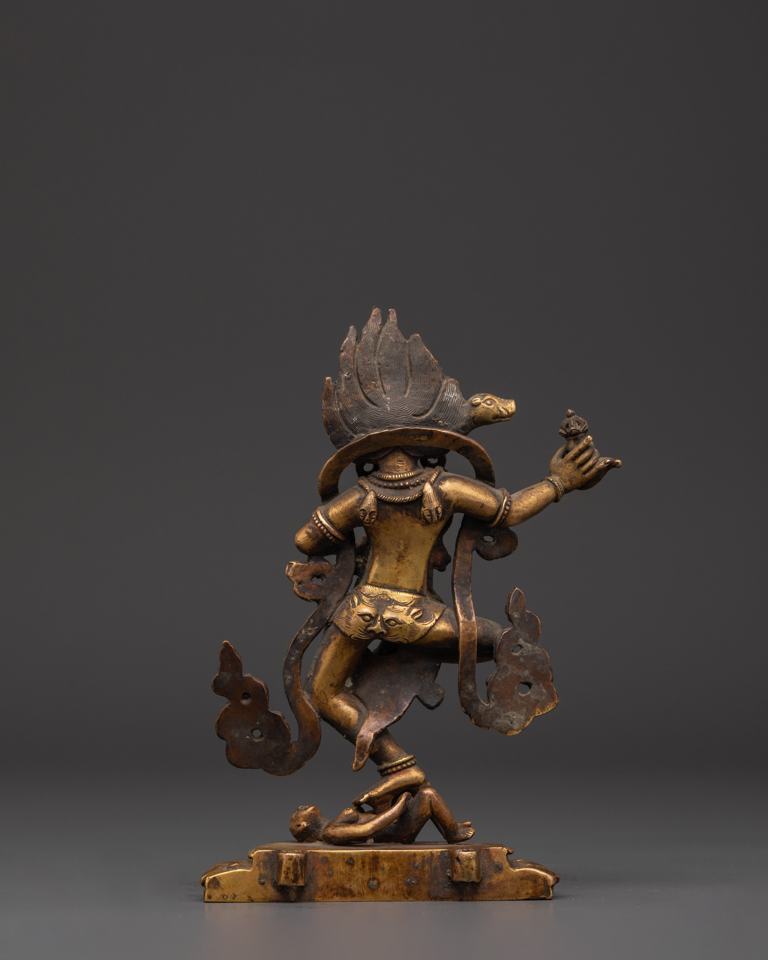 Handcrafted Dorje Phagmo Statue | Sacred Tibetan Deity Sculpture