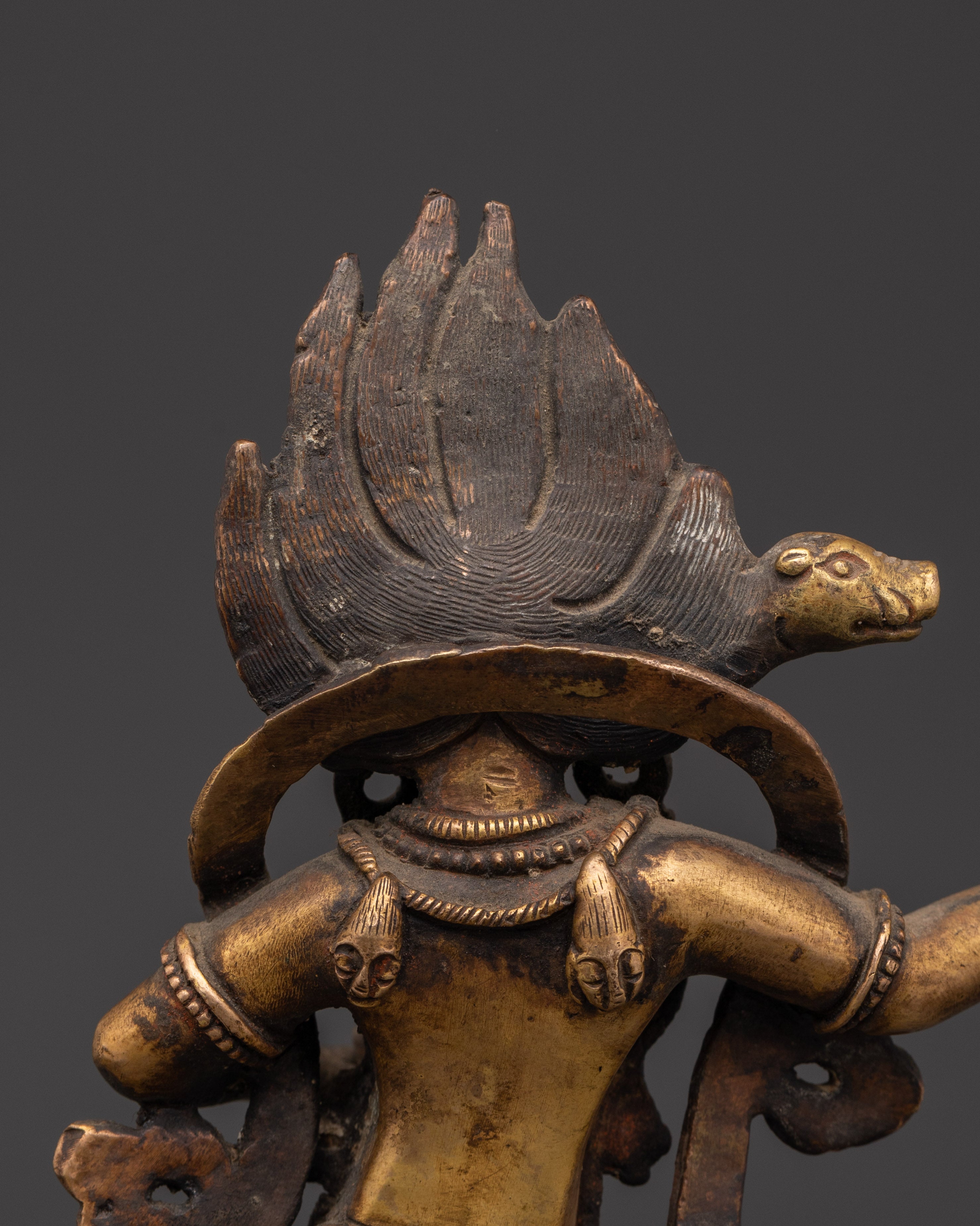 Handcrafted Dorje Phagmo Statue | Sacred Tibetan Deity Sculpture