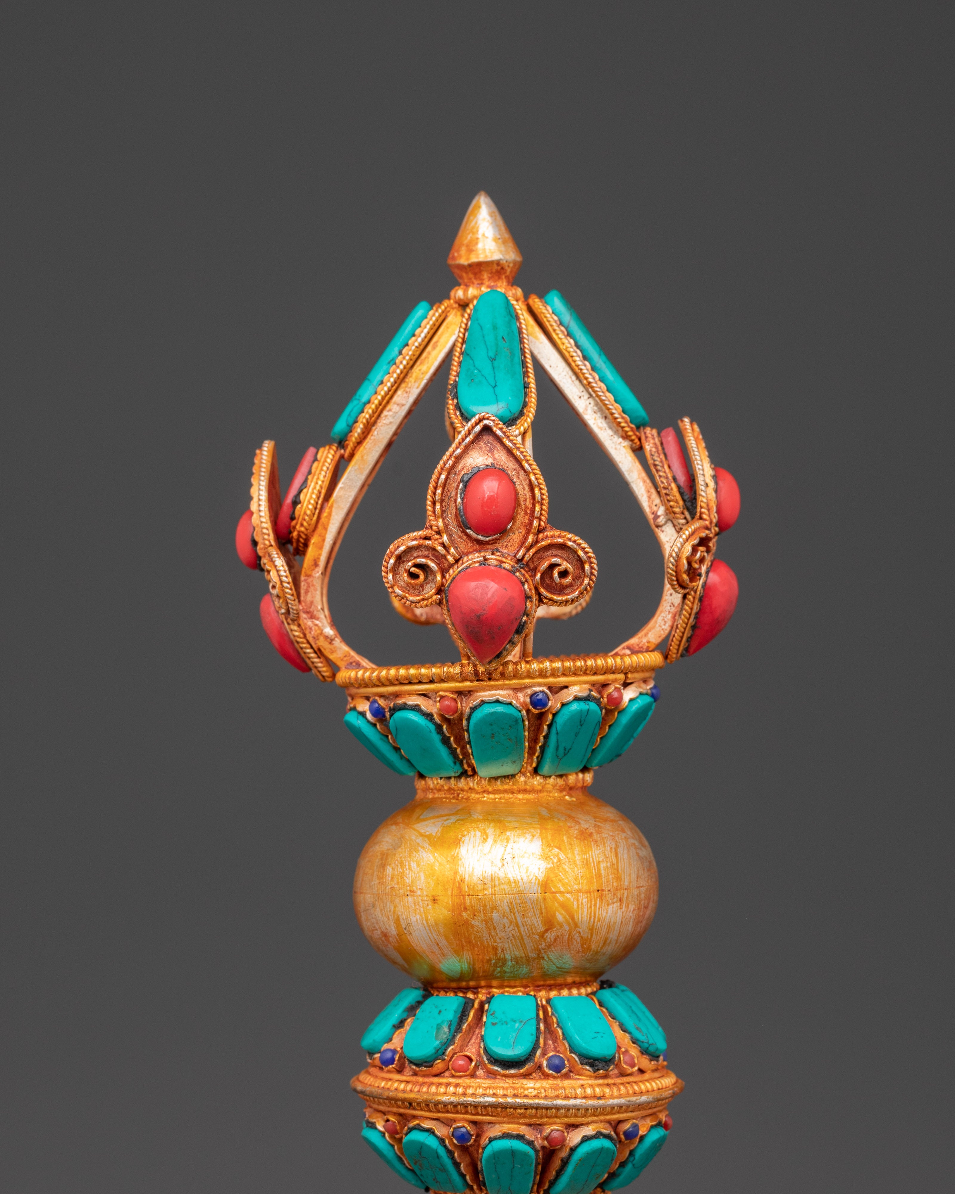 Handcrafted Kartika Knife | Tibetan Ritual Dagger with Copper Body