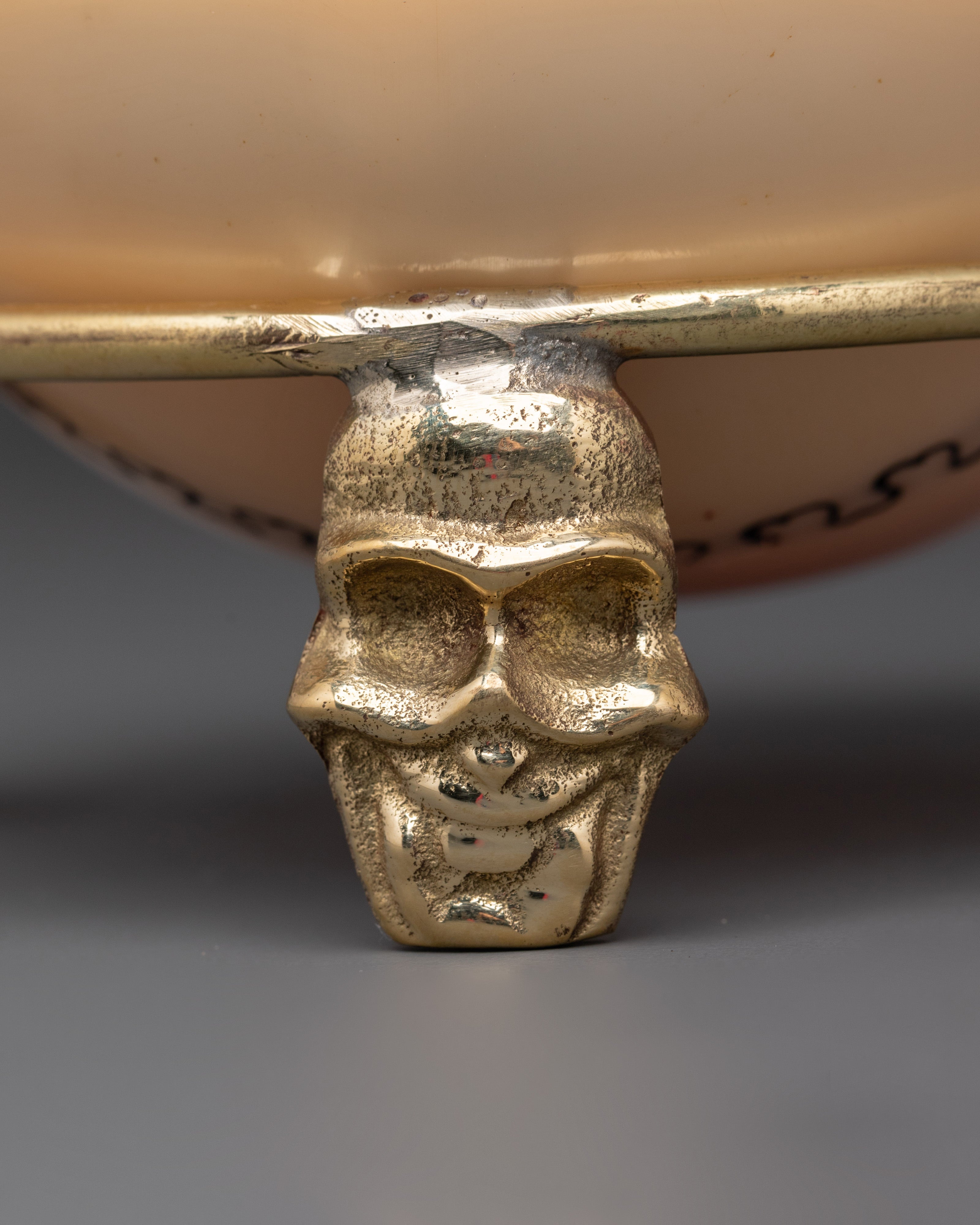 Tantric Buddhist Kapala Skull Bowl | Sacred Vajrayana Ritual Offering Vessel