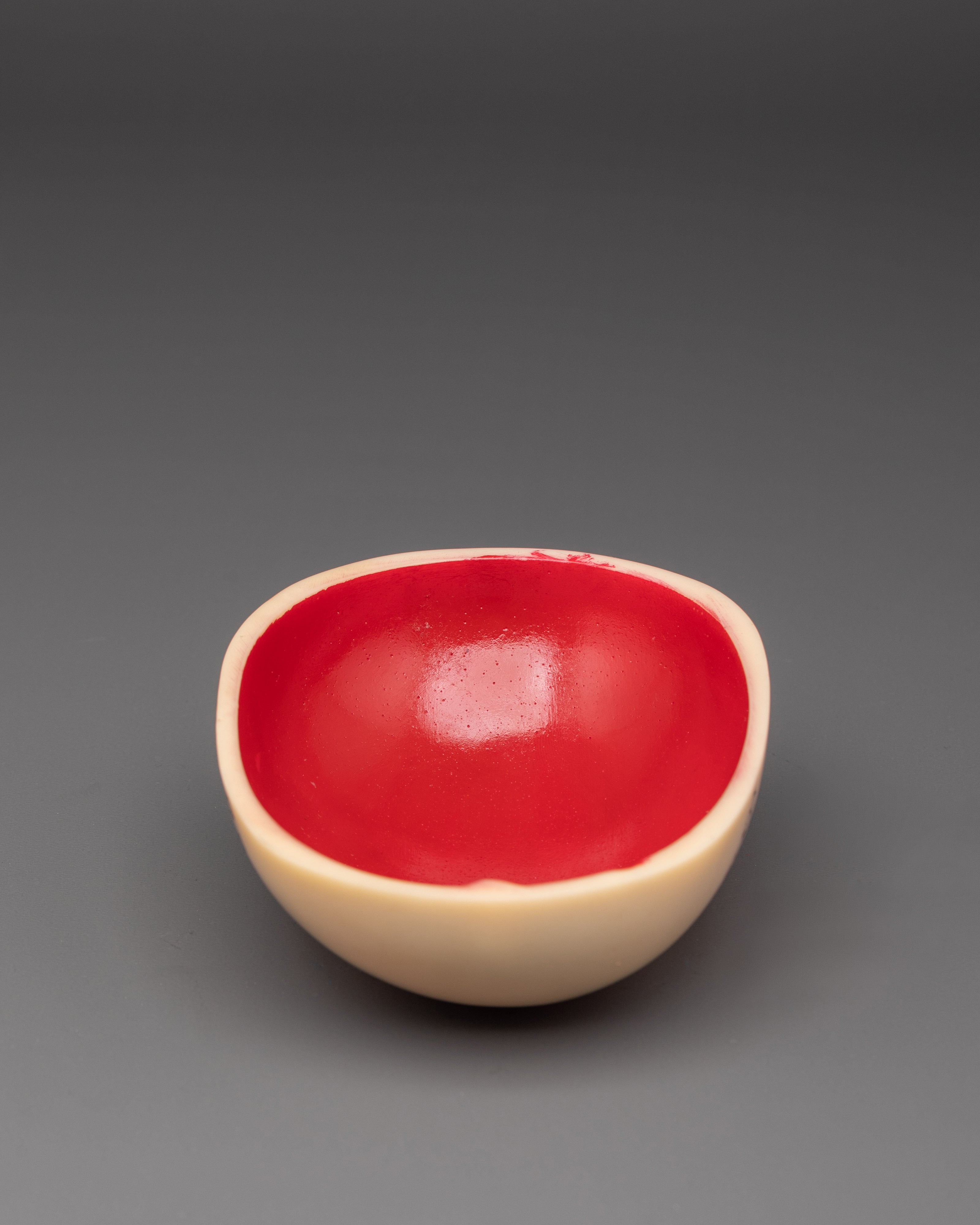 Tantric Buddhist Kapala Skull Bowl | Sacred Vajrayana Ritual Offering Vessel