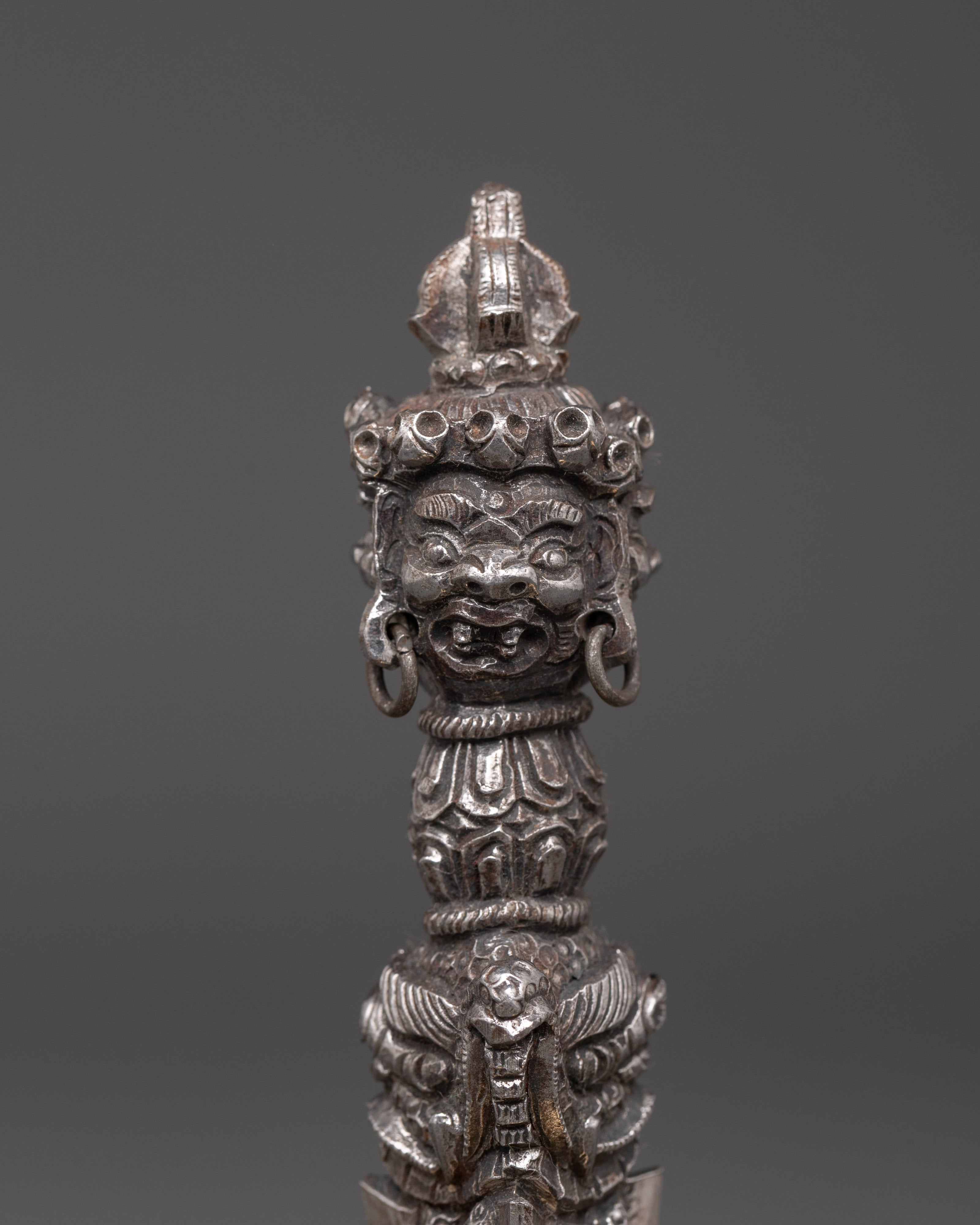 Phurba Sacred Tibetan Ritual Dagger | Dorje Phurba Spiritual Tool