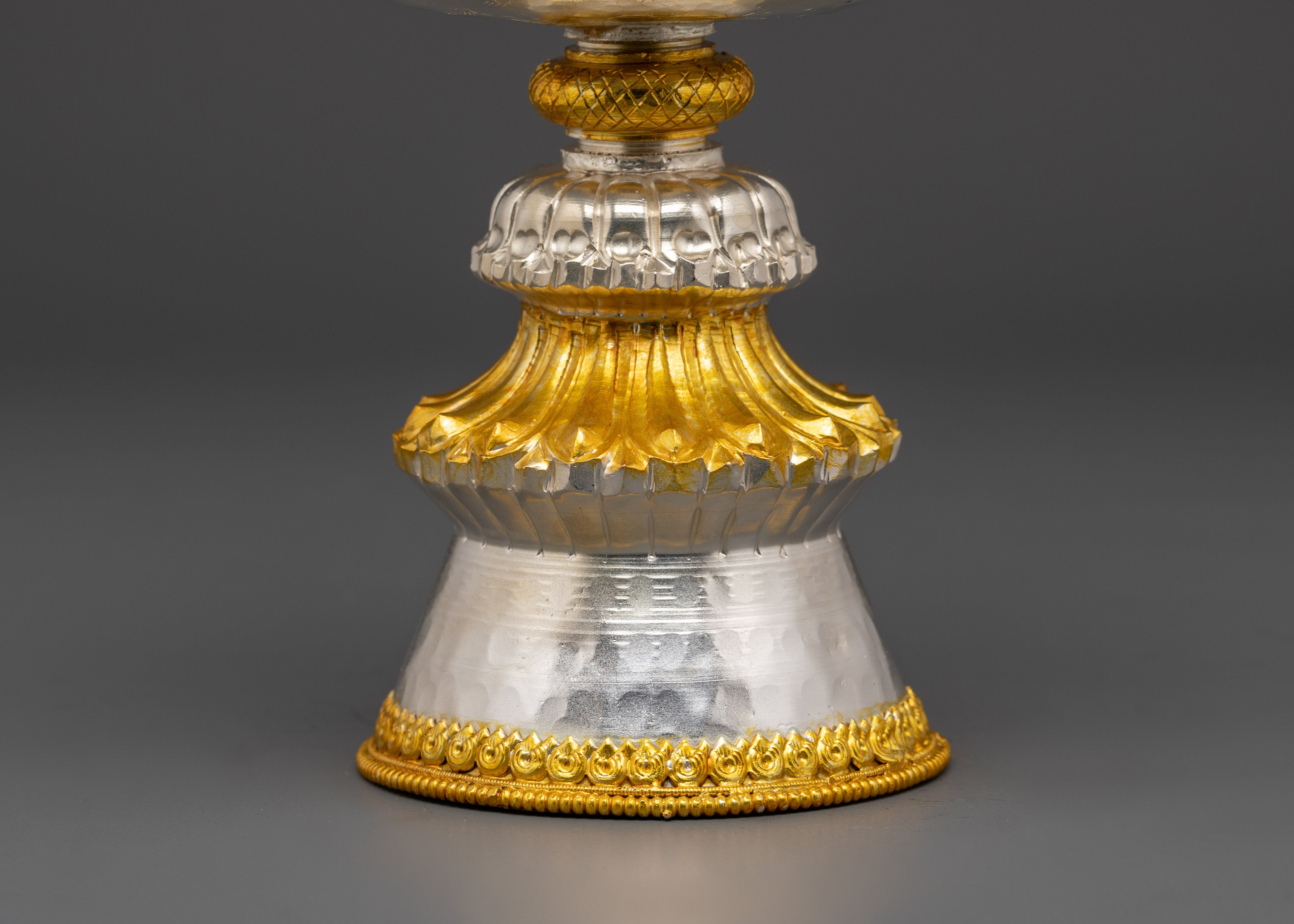 Buddhist Butter Lamp For Altar Decor | Handcrafted Nepalese Art