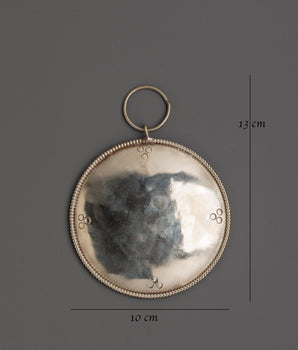 Tibetan Melong Mirror | Sacred Bon Buddhist Ritual Mirror for Meditation