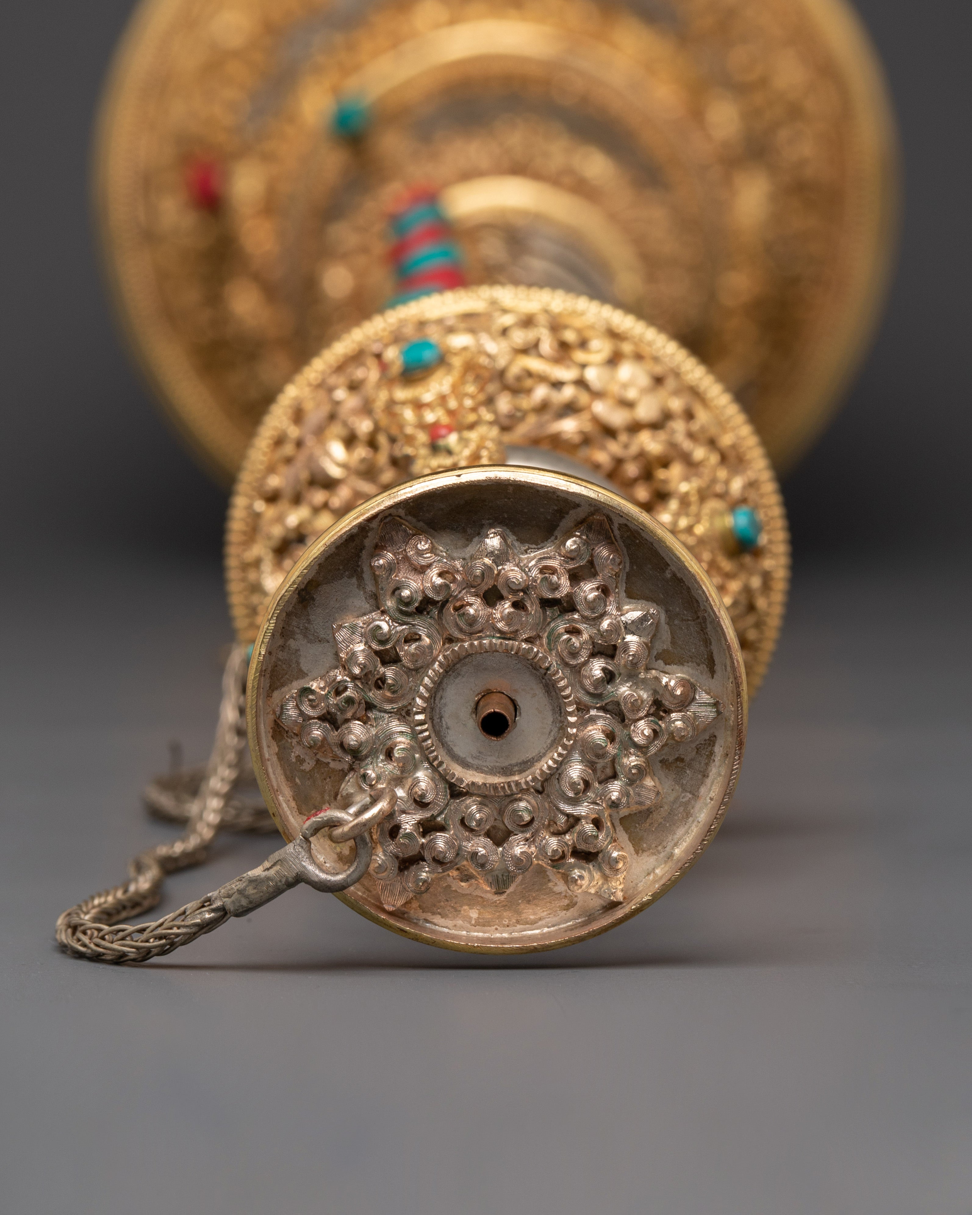 Handcrafted Tibetan Gyaling Horn | Spiritual Instrument for Meditation & Rituals