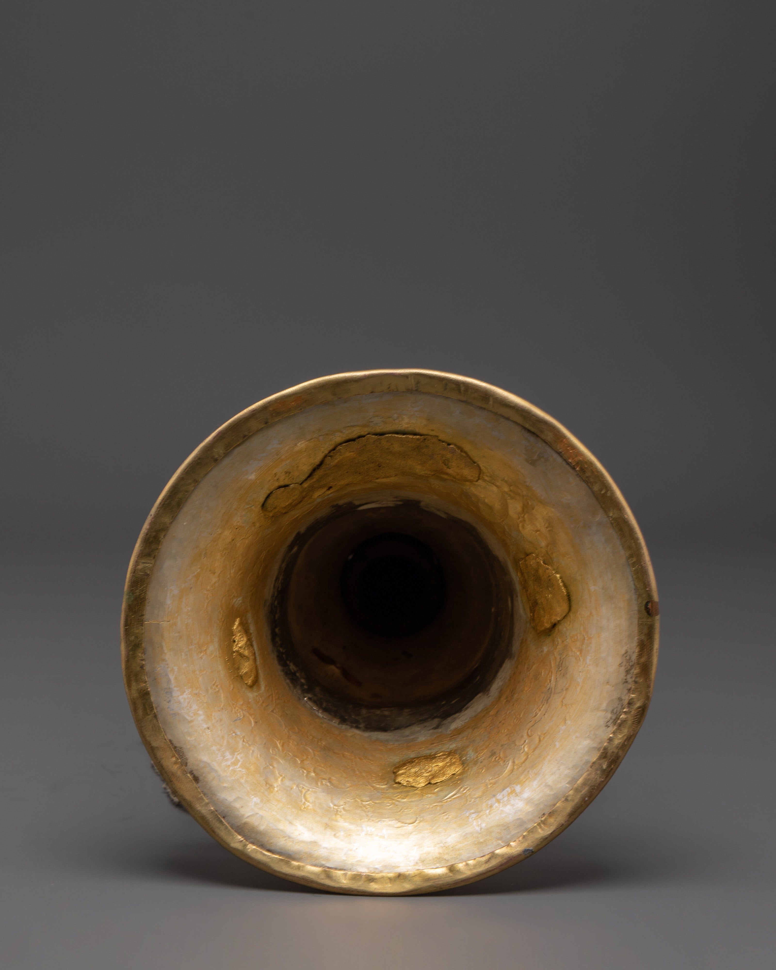 Handcrafted Tibetan Gyaling Horn | Spiritual Instrument for Meditation & Rituals