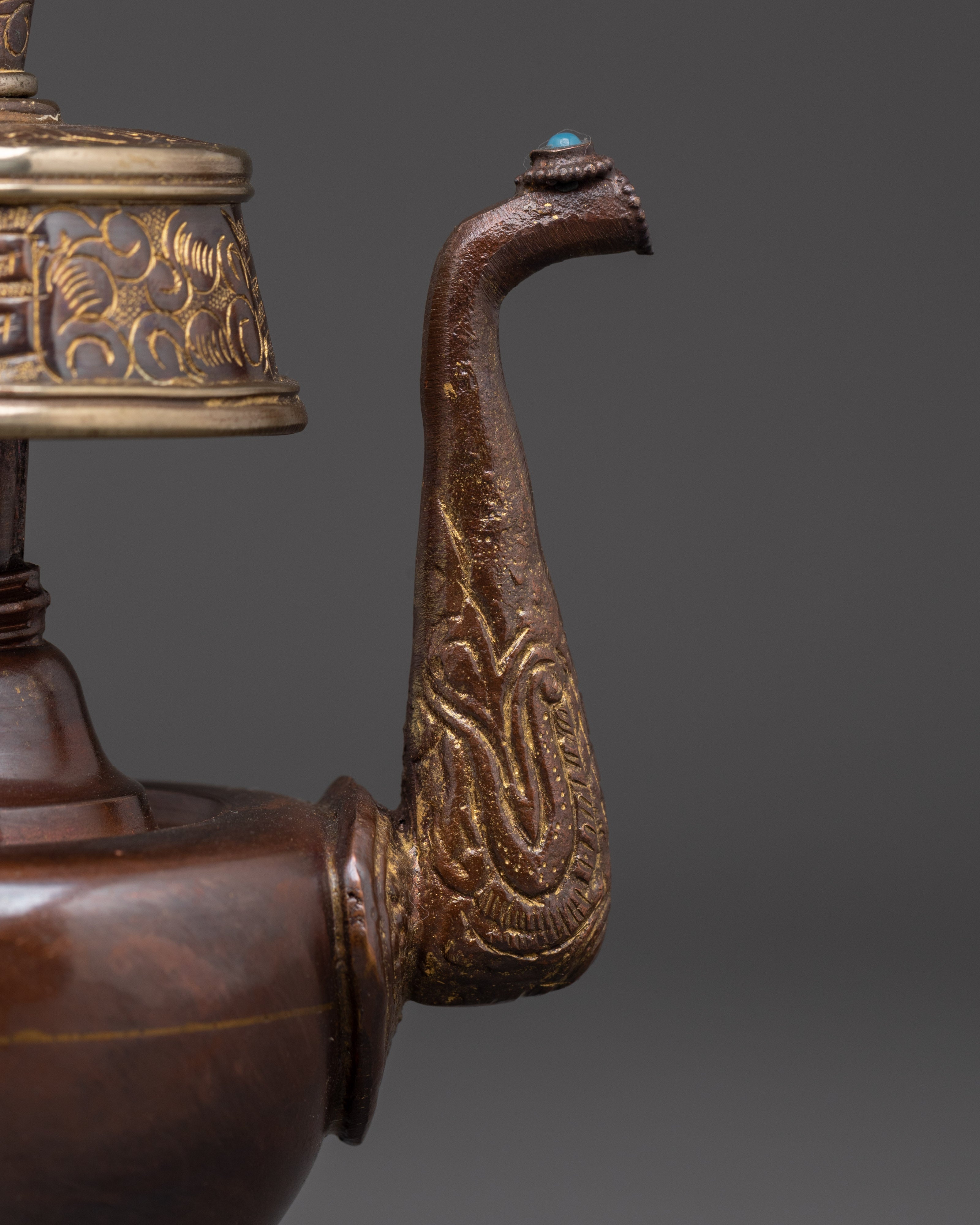 Bhumba Sacred Ritual Vase | Handcrafted Tibetan Buddhist Offering Vase