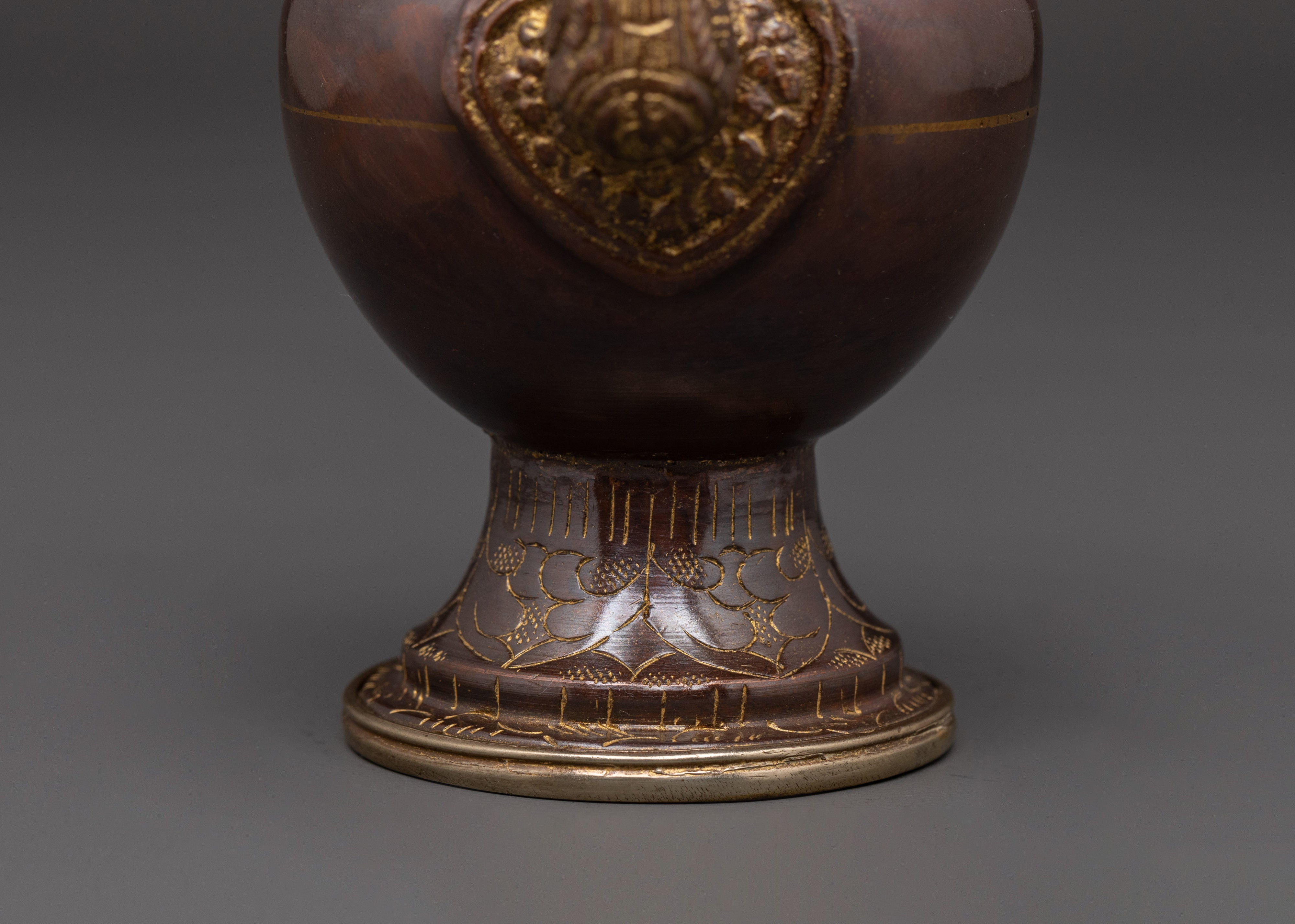 Bhumba Sacred Ritual Vase | Handcrafted Tibetan Buddhist Offering Vase