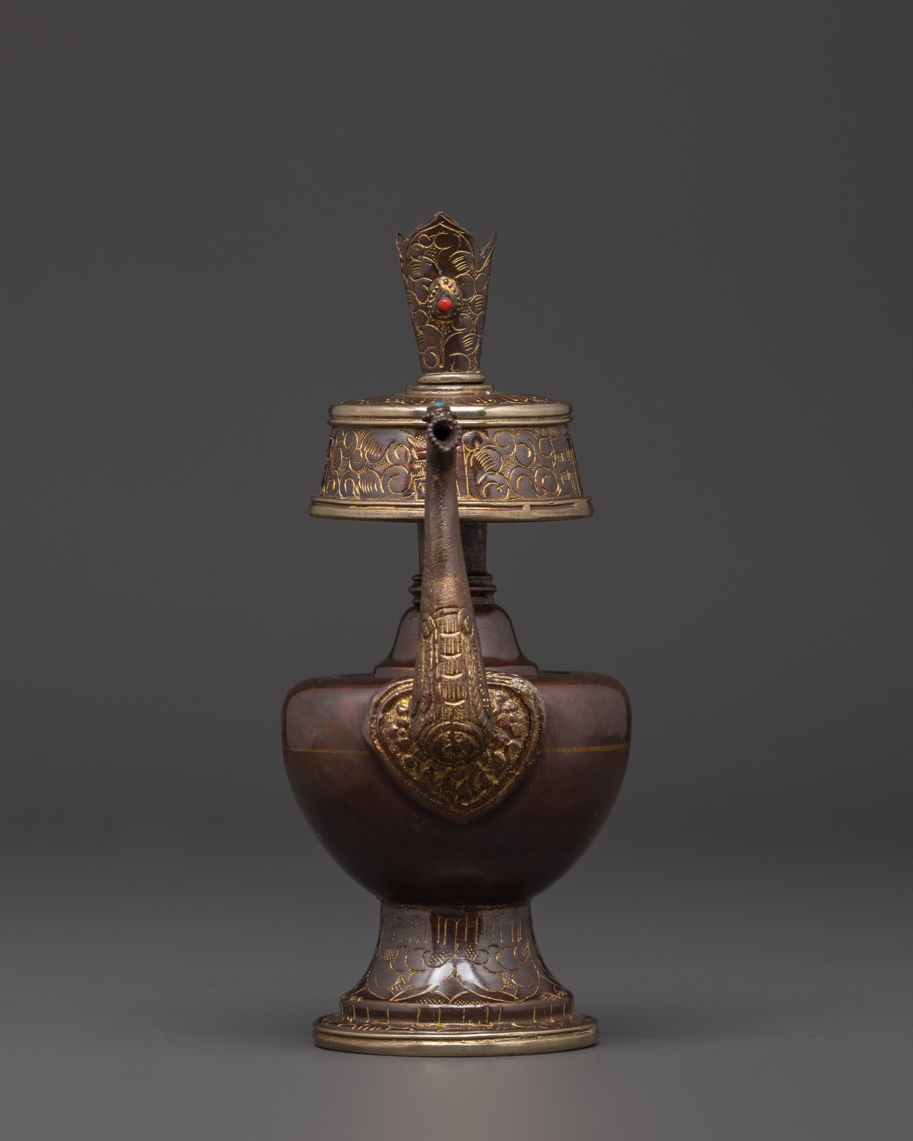 Bhumba Sacred Ritual Vase | Handcrafted Tibetan Buddhist Offering Vase