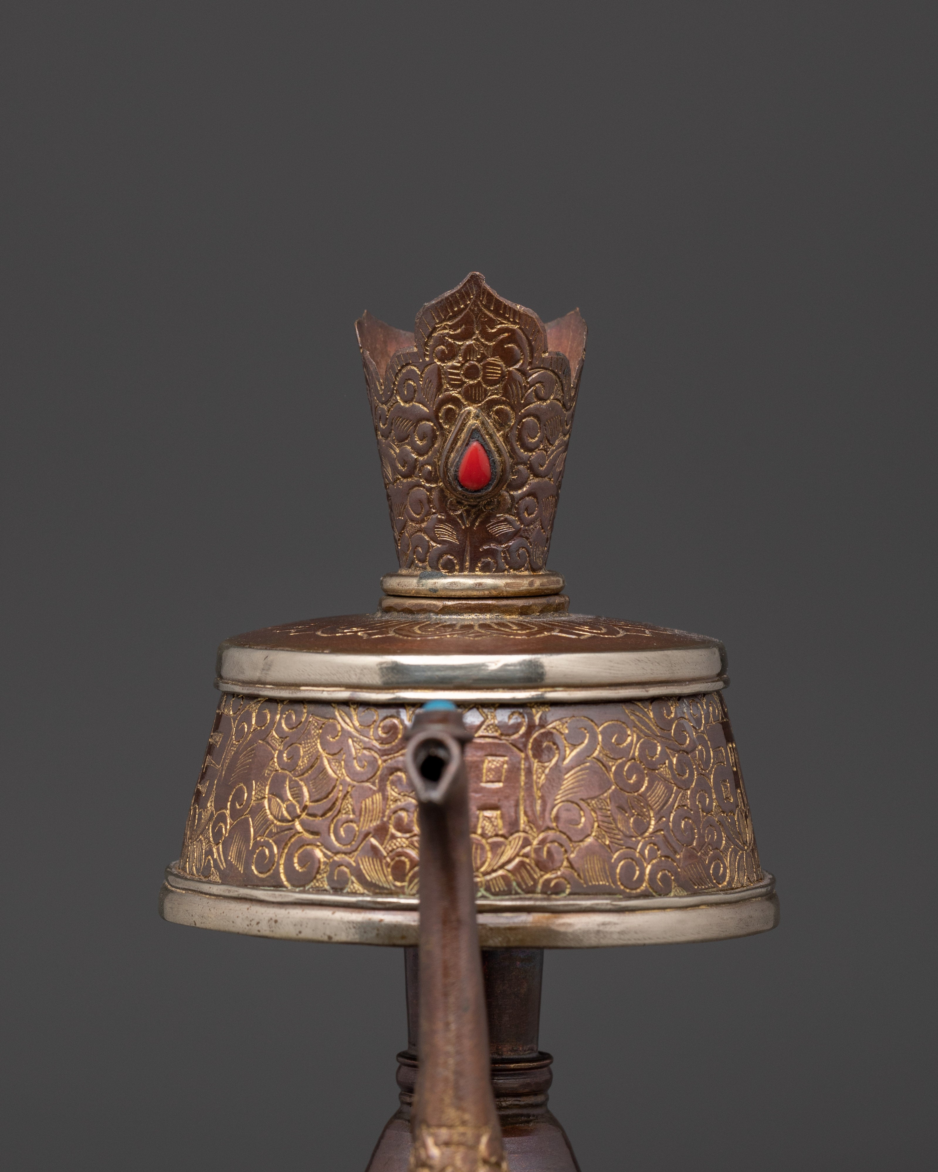 Butter Lamp Set Symbolic Offering Vessel | Ritual Vase for Buddhist Offerings