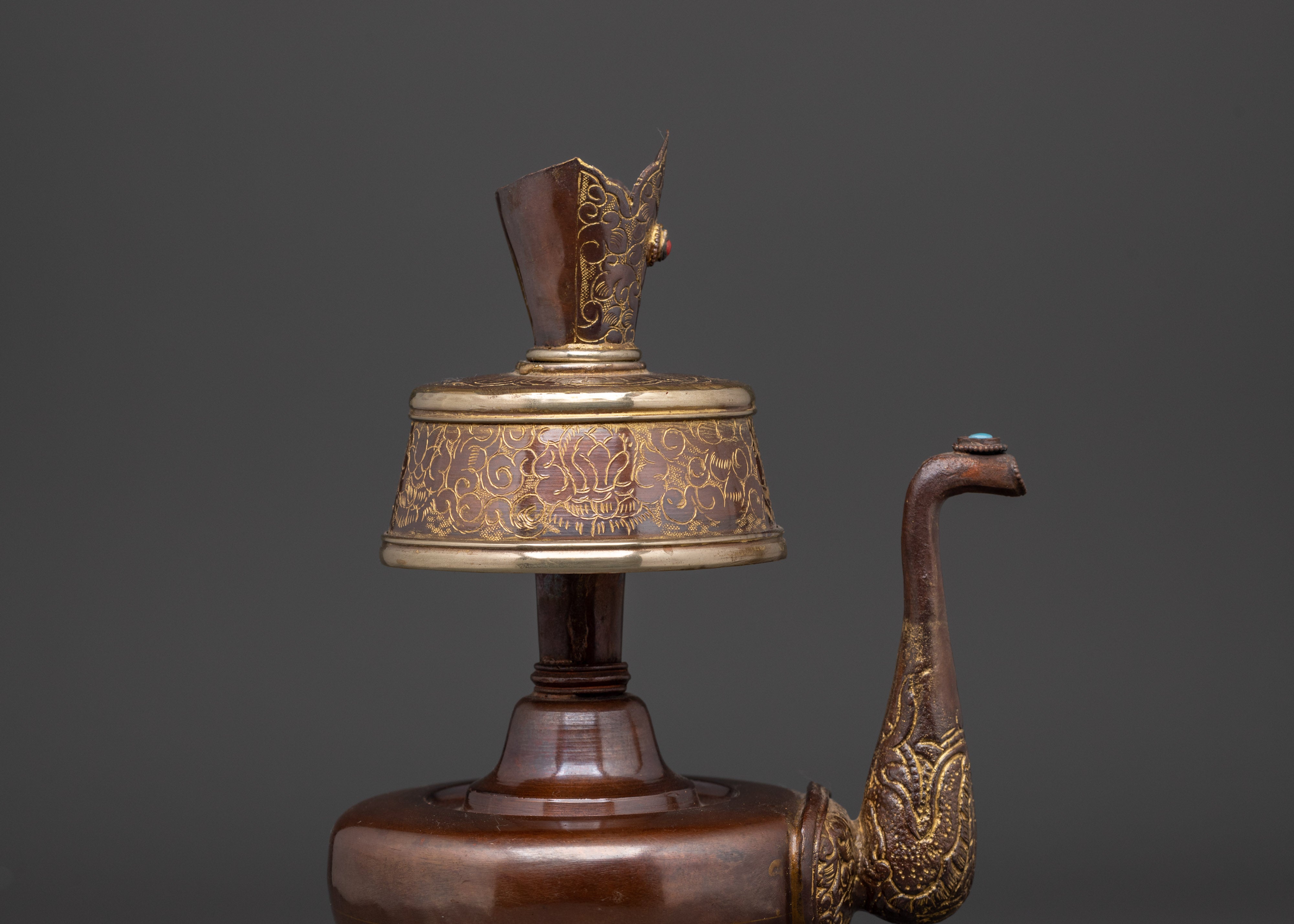 Himalayan Bhumba Set | Tibetan Offering Vessel