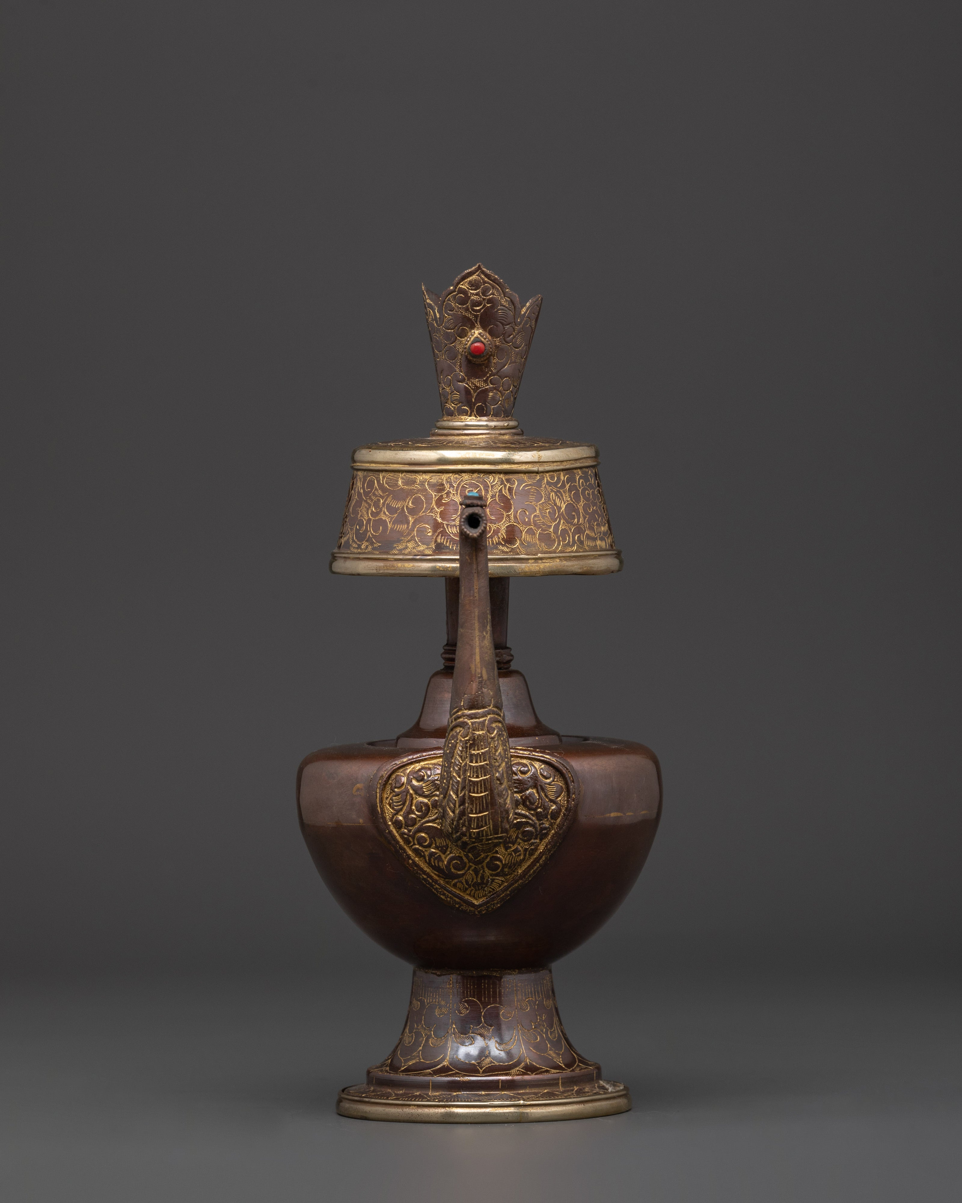 Himalayan Bhumba Set | Tibetan Offering Vessel
