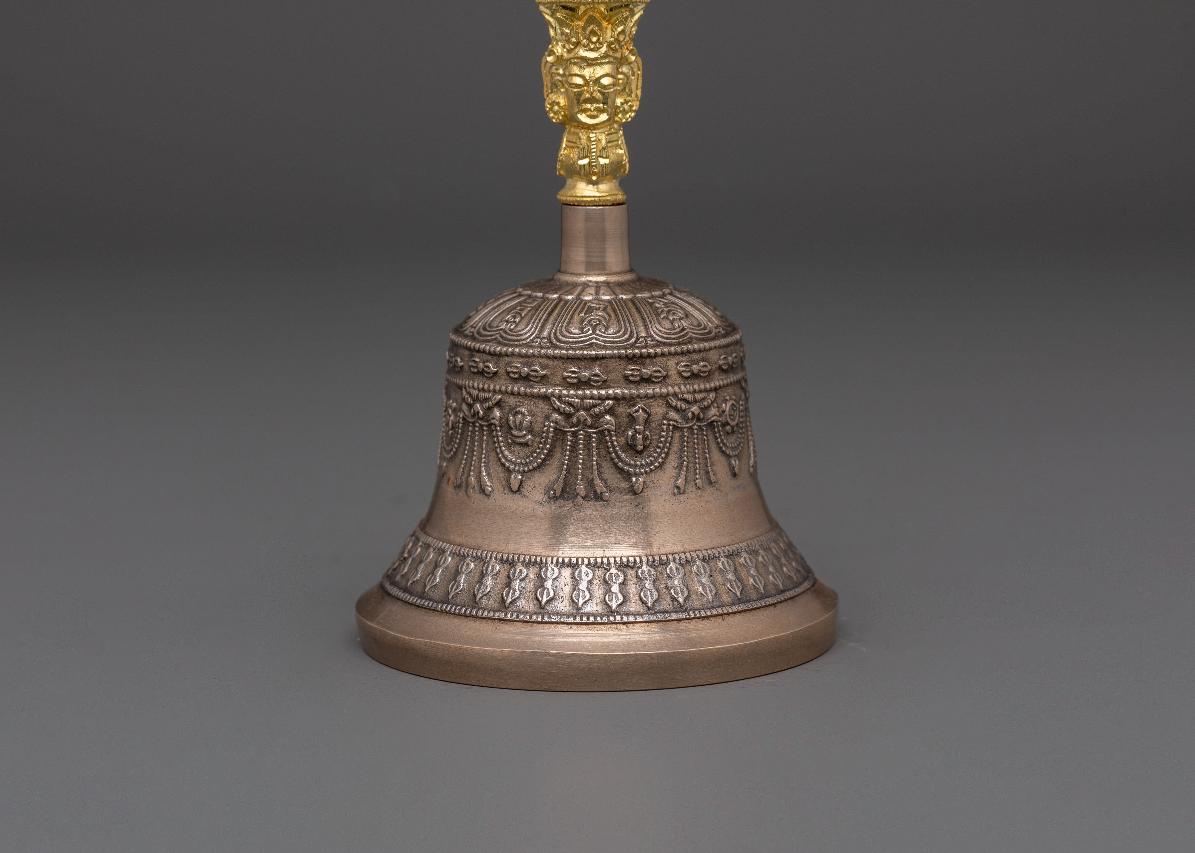 Tibetan Meditation Bell and Vajra | Spiritual Practices and Altar Decor