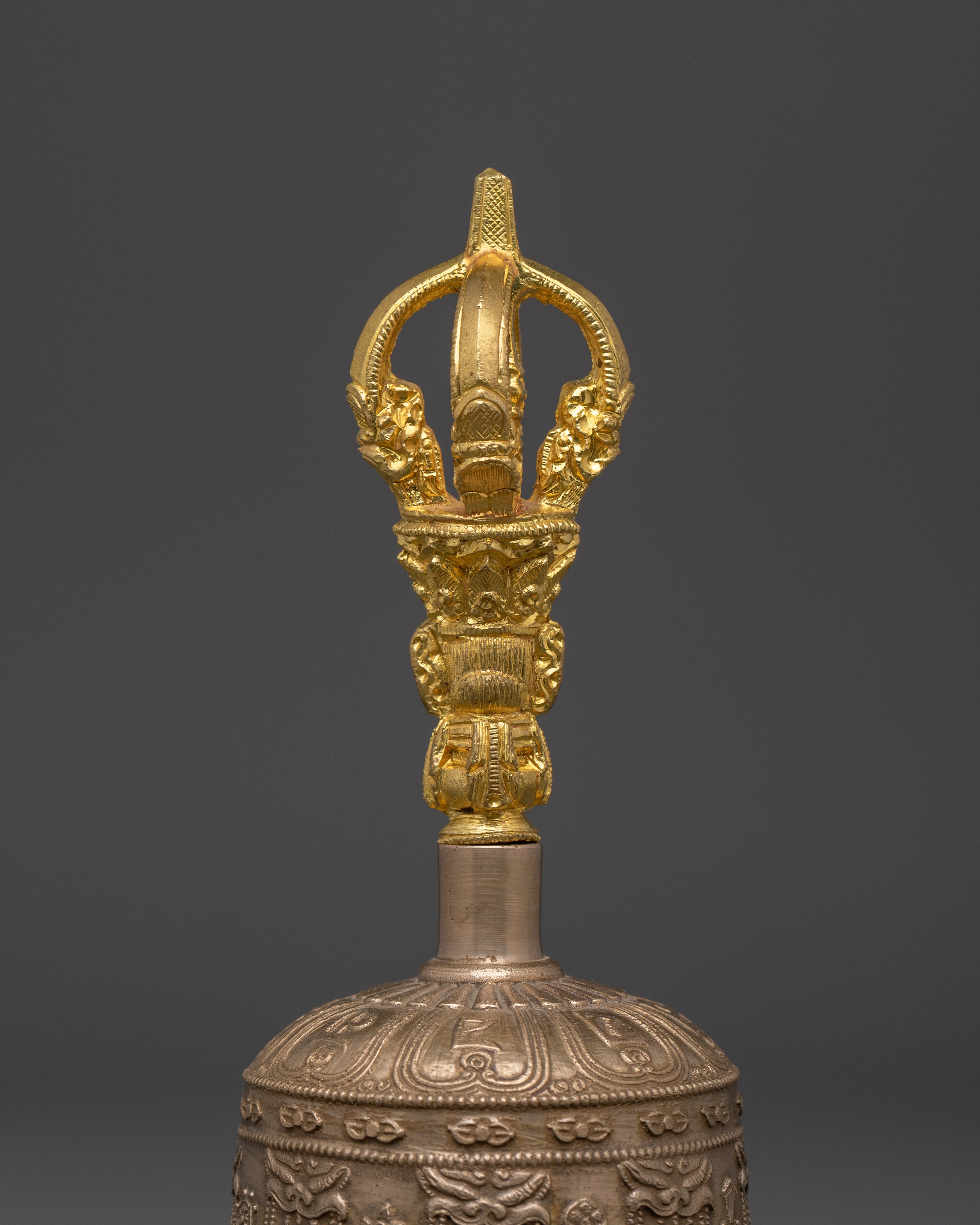 Sacred Tibetan Bell And Vajra | Rituals, and Altar Decor