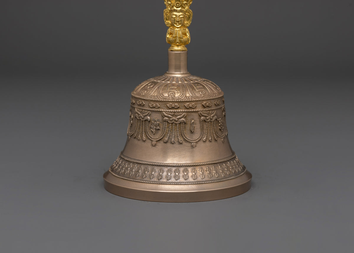 Sacred Tibetan Bell And Vajra | Rituals, and Altar Decor
