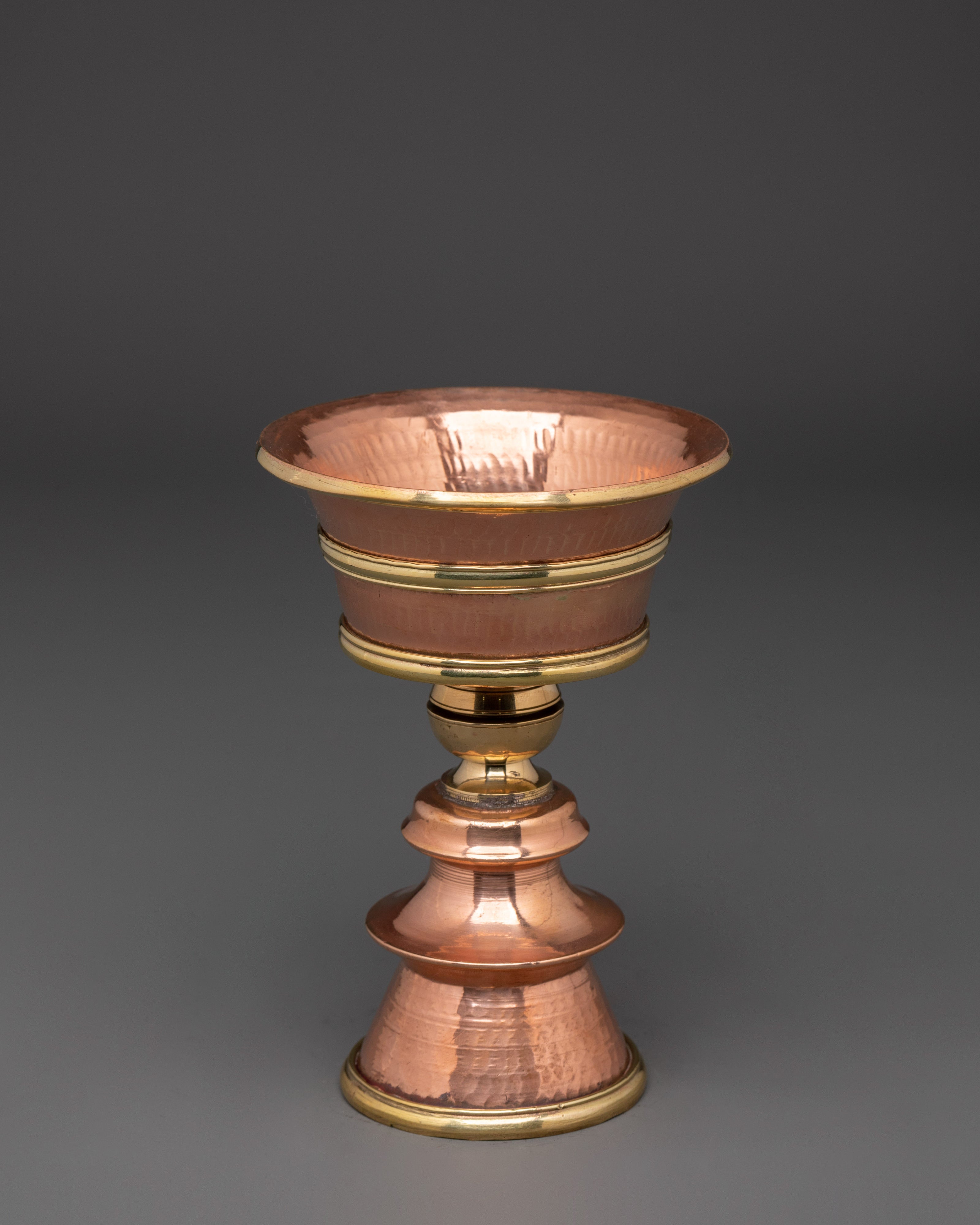 Buddhist light Offering | Tibetan Ritual Oil Lamp