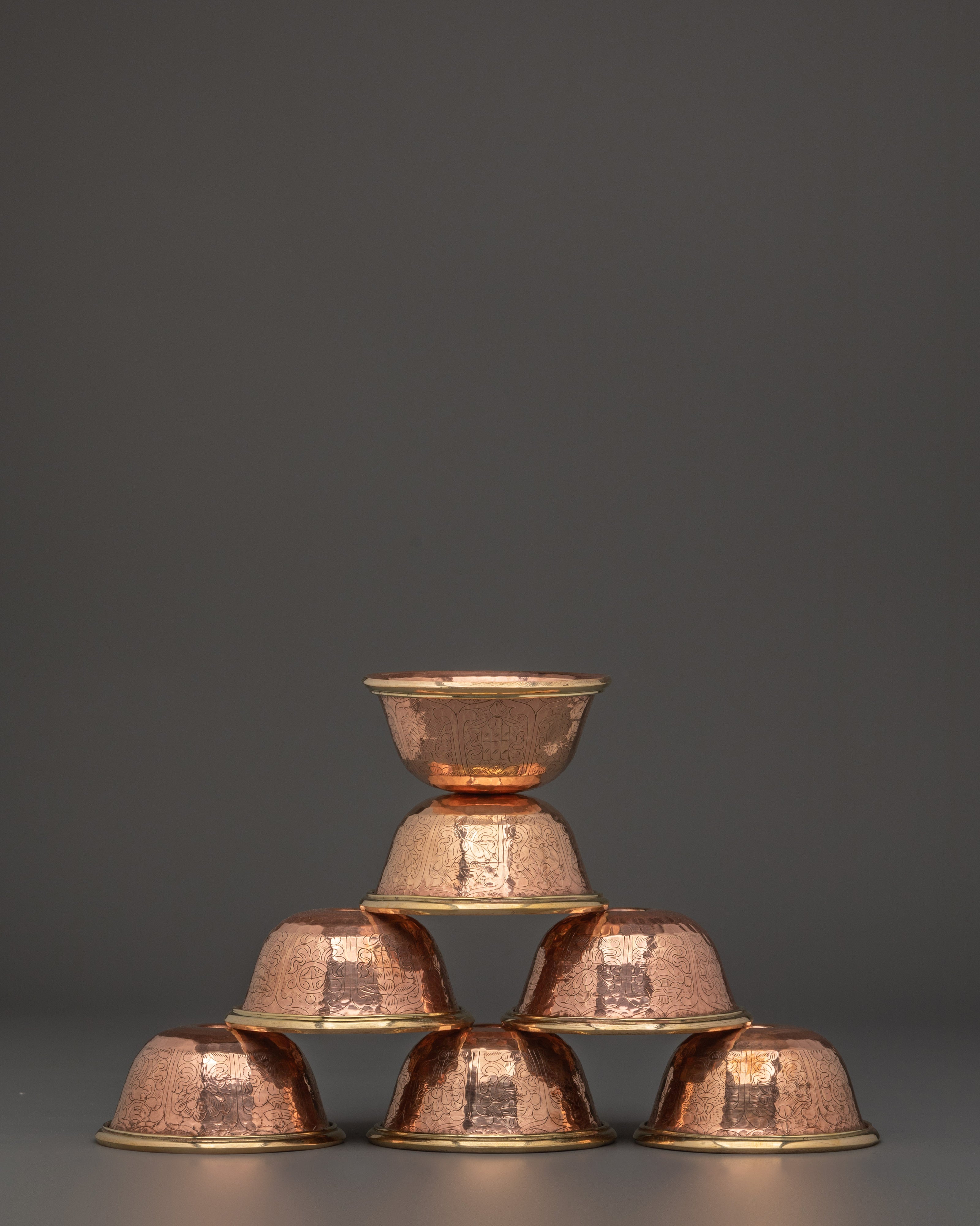 Puja Bowl Set | Offering Bowls for Ritual Use