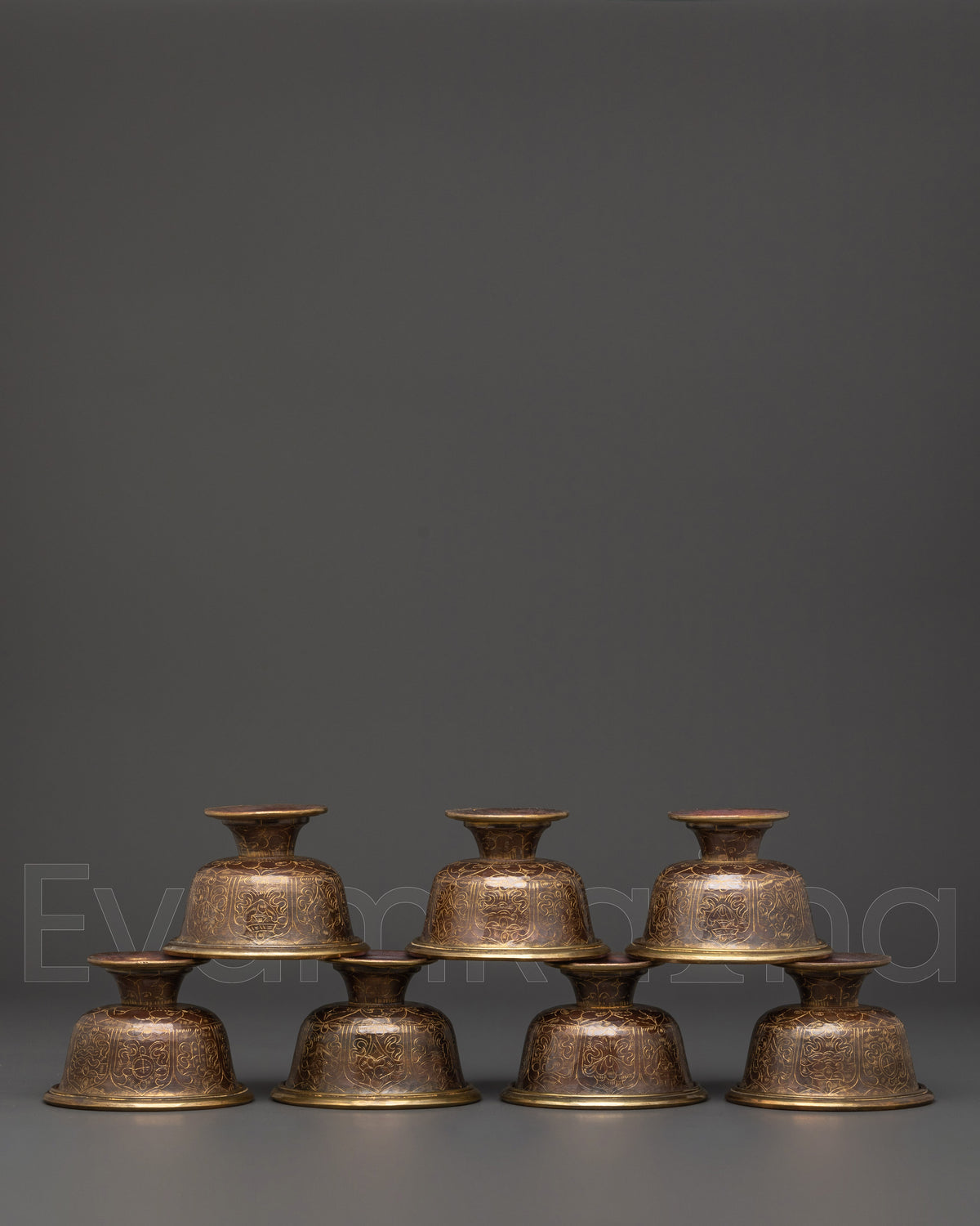  Copper Bowls  