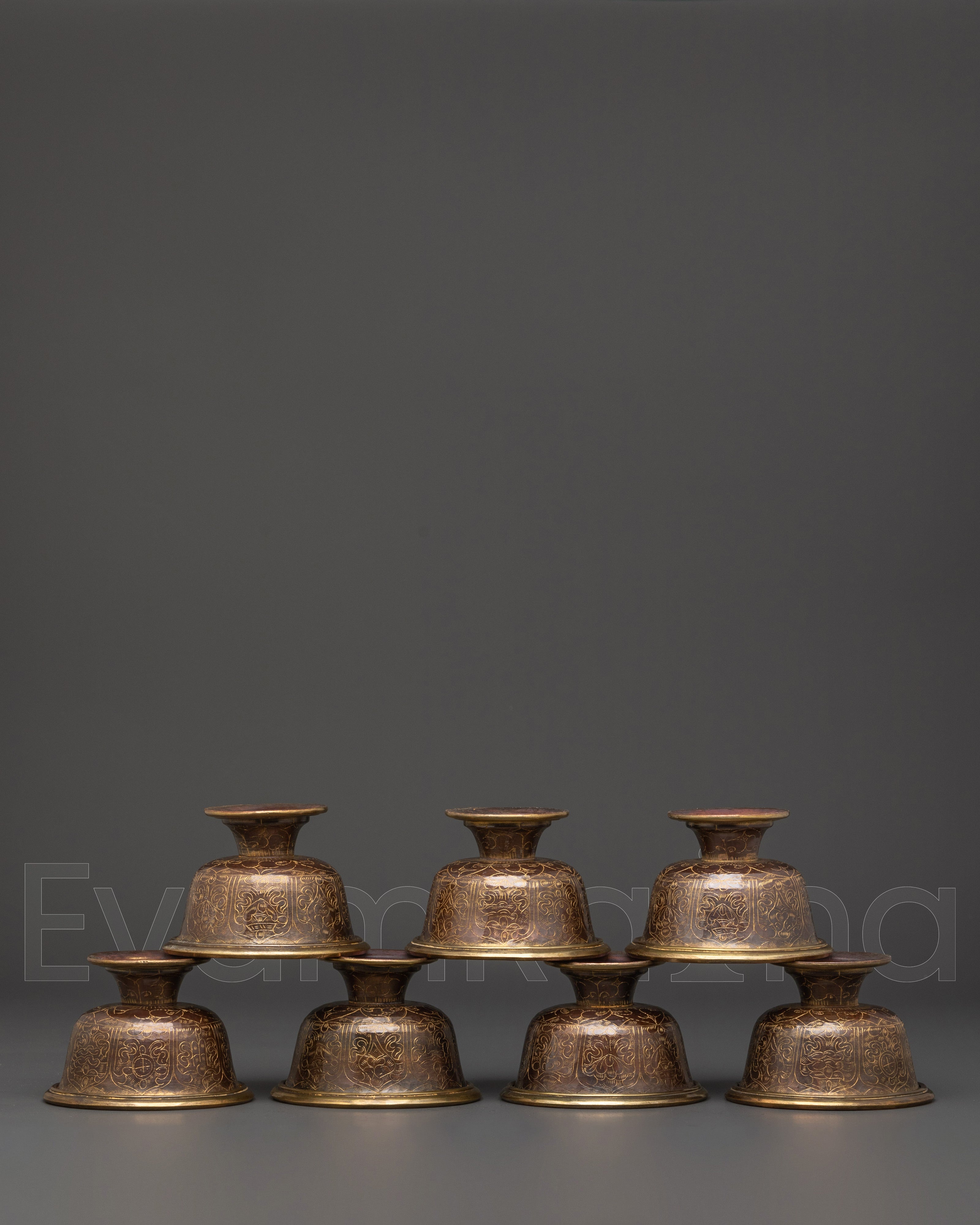  Copper Bowls  