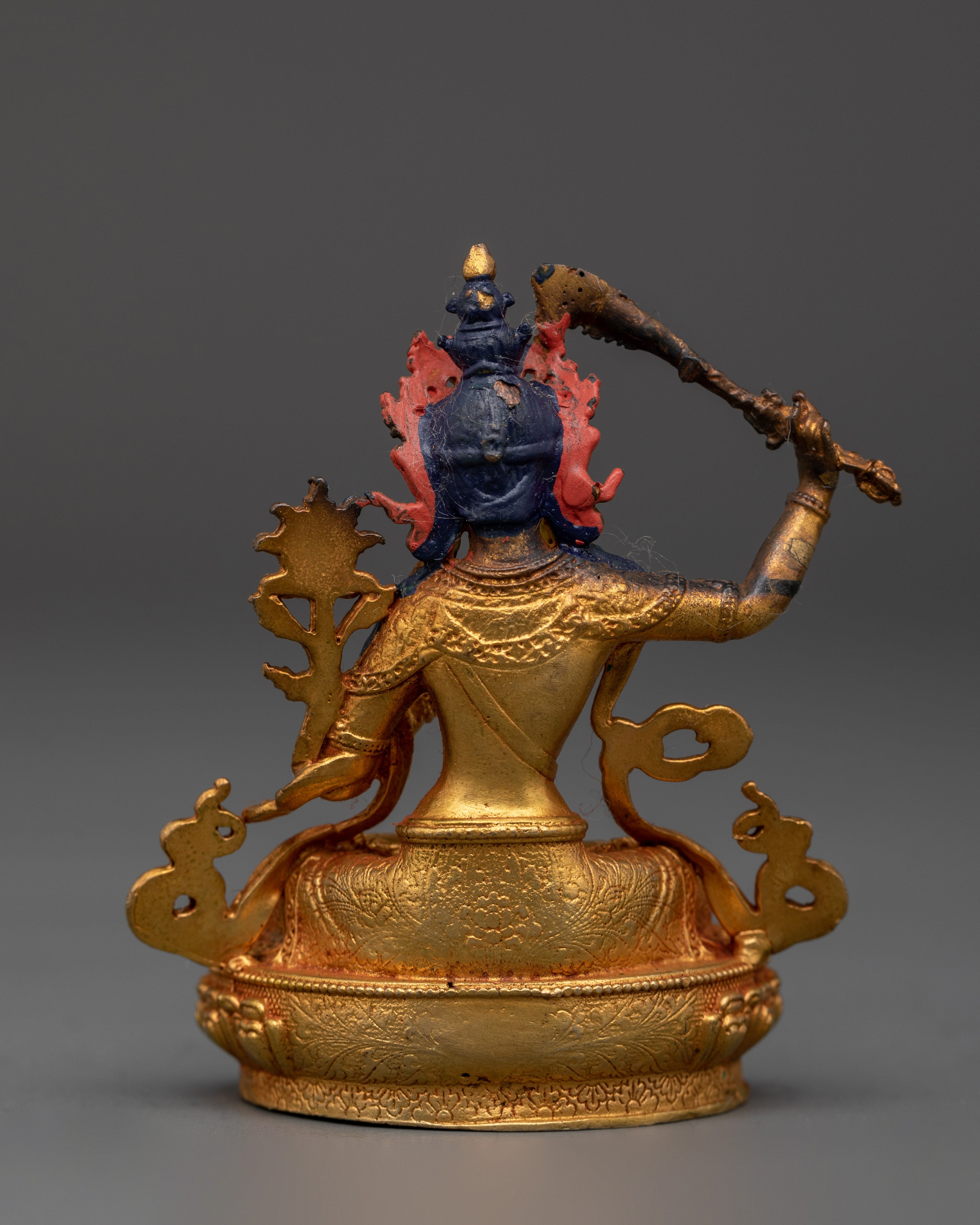 Jampelyang Statue | Bodhisattva of Wisdom with Sword and Lotus