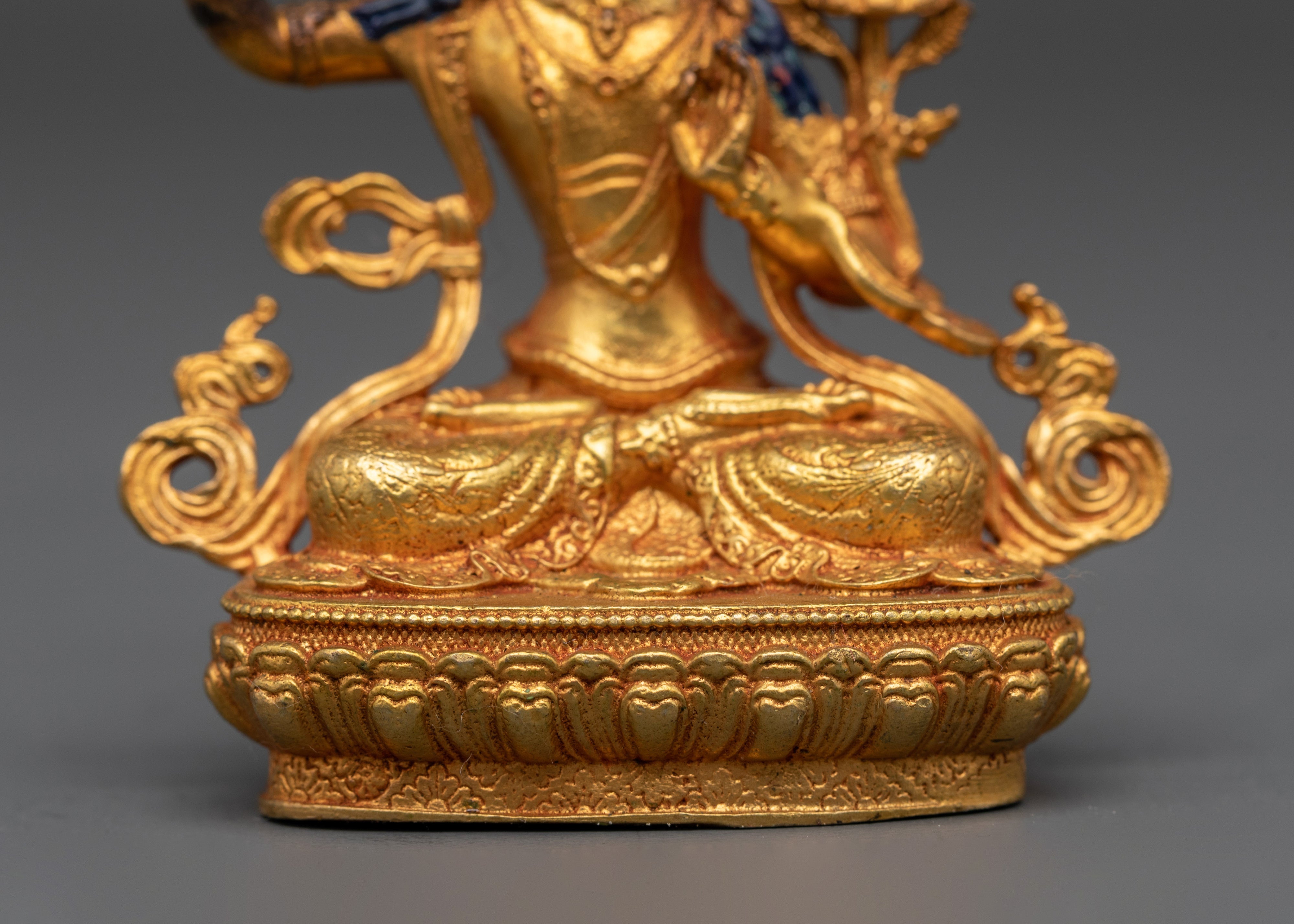 Jampelyang Statue | Bodhisattva of Wisdom with Sword and Lotus